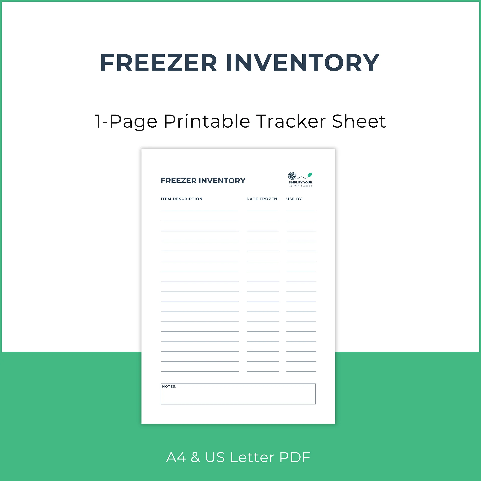 Freezer Inventory Tracker product image (1)