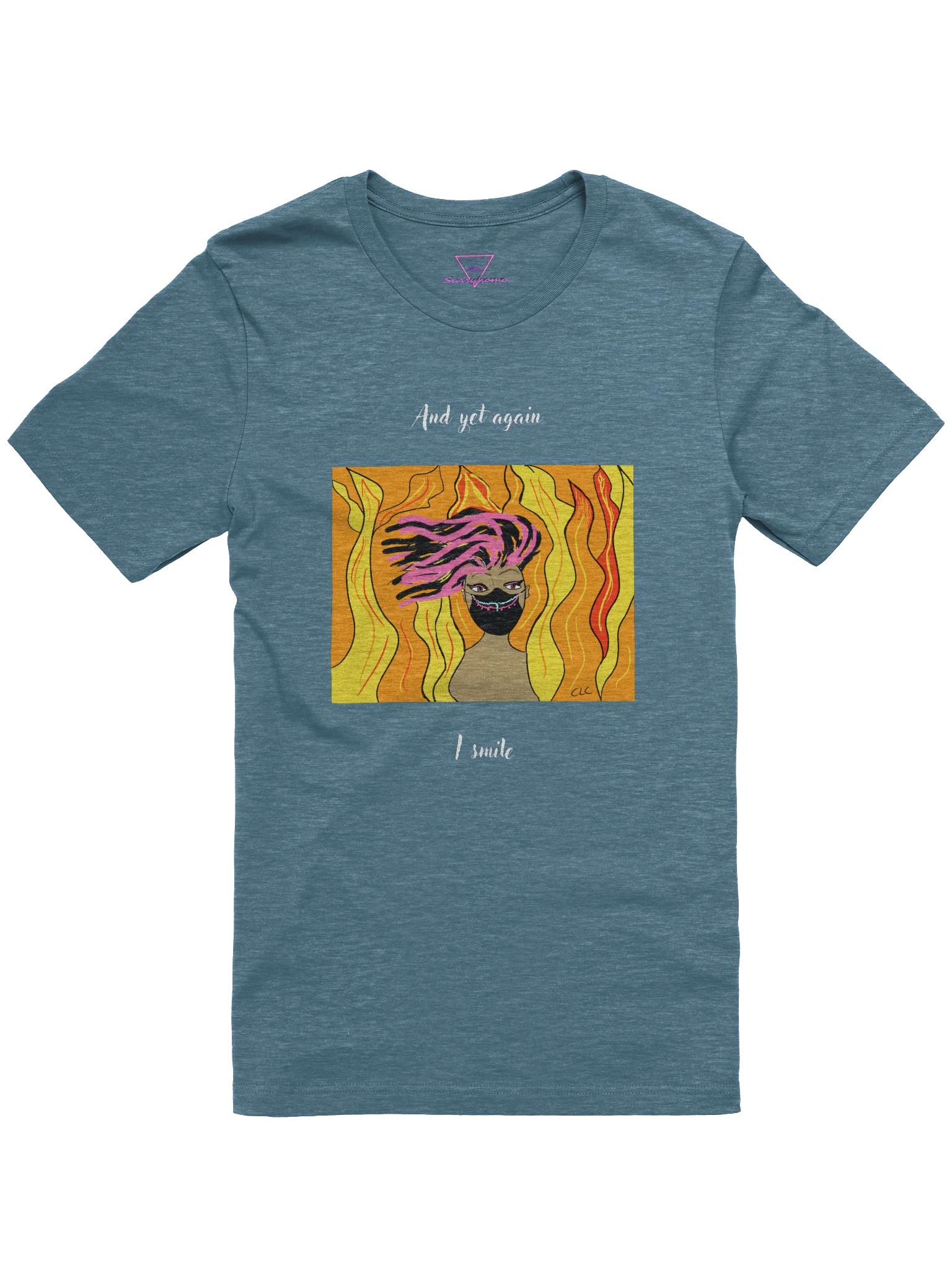 And Yet Again I Smile tee product image (1)