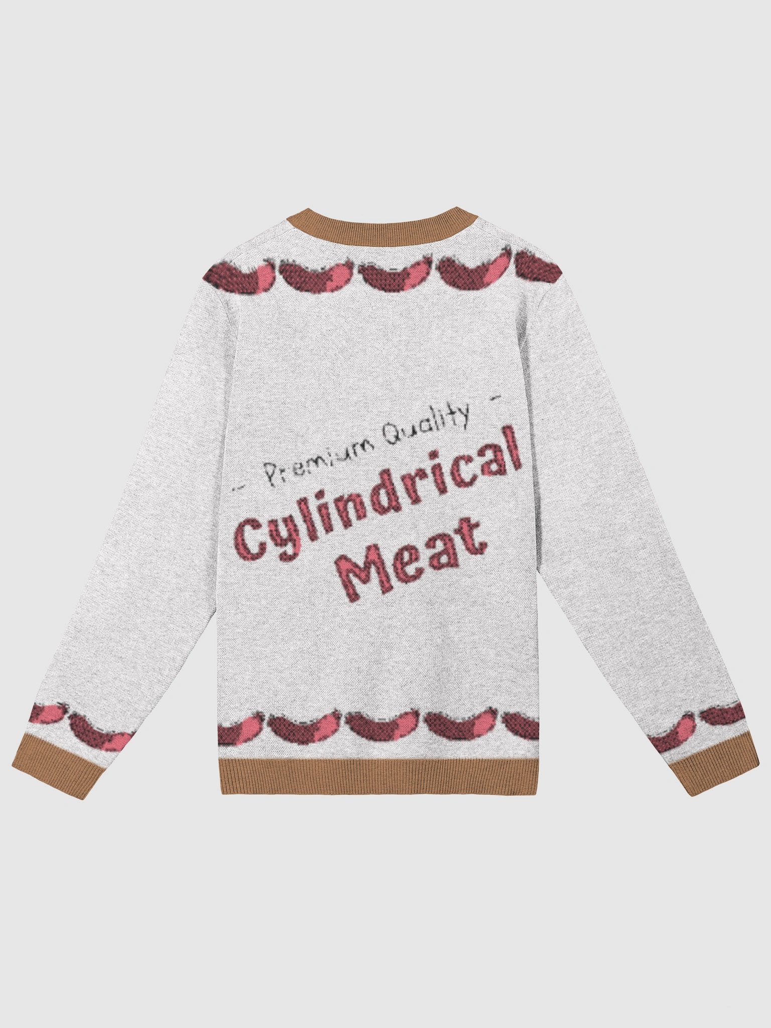 Clyde's meat packing facilty | Knitted Crewneck Sweater Relaxed Fit product image (2)