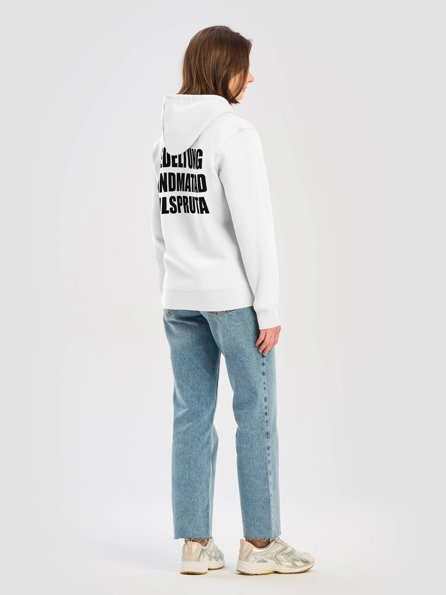 Medeltung Bandmatad Kulspruta (Organic Premium Hoodie) product image (8)