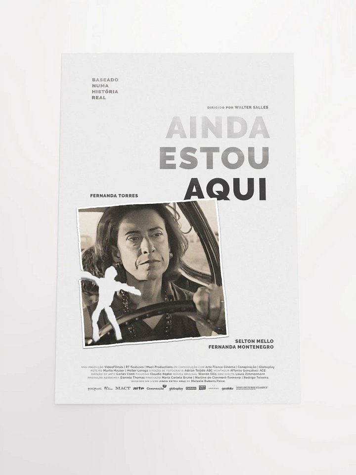 Ainda Estou Aqui Movie Poster Portuguese Variant product image (1)