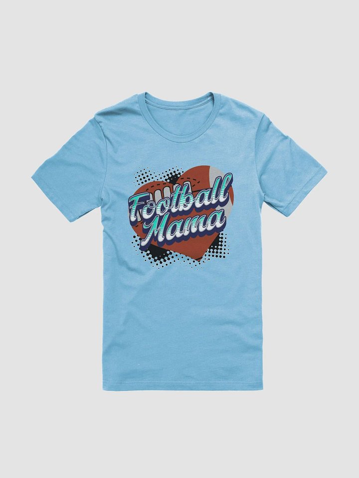 Mama Heart Football T-Shirt product image (1)