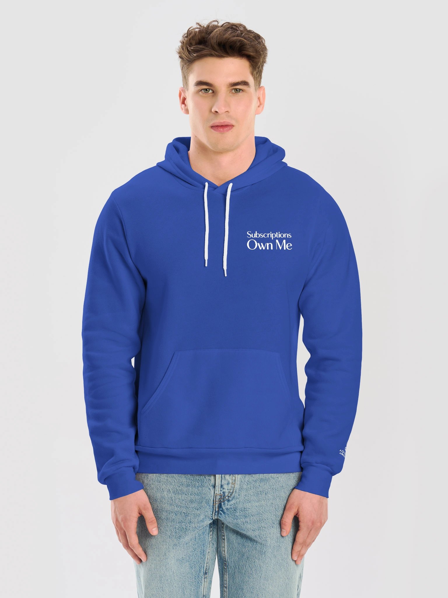 “Subscriptions Own Me” — Bella+Canvas Supersoft Hoodie product image (1)