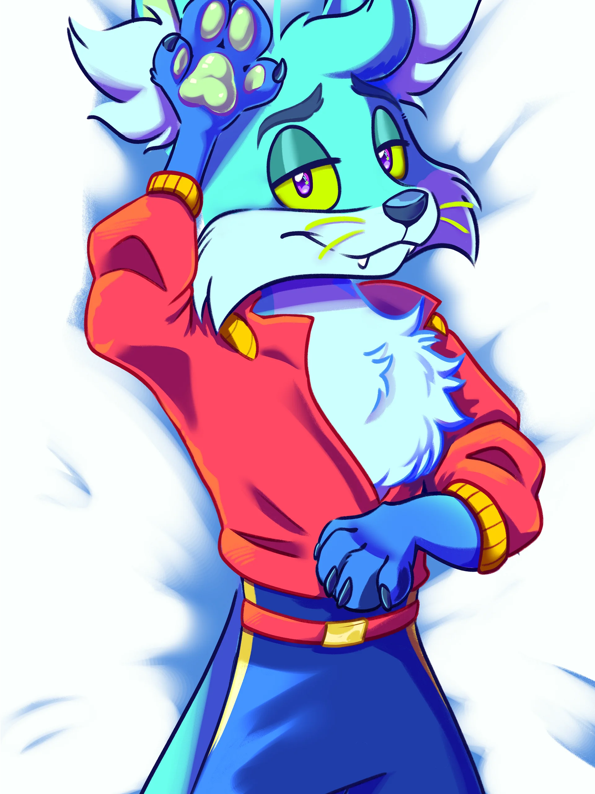 Double-sided Tommyfox daki pillowcase product image (1)