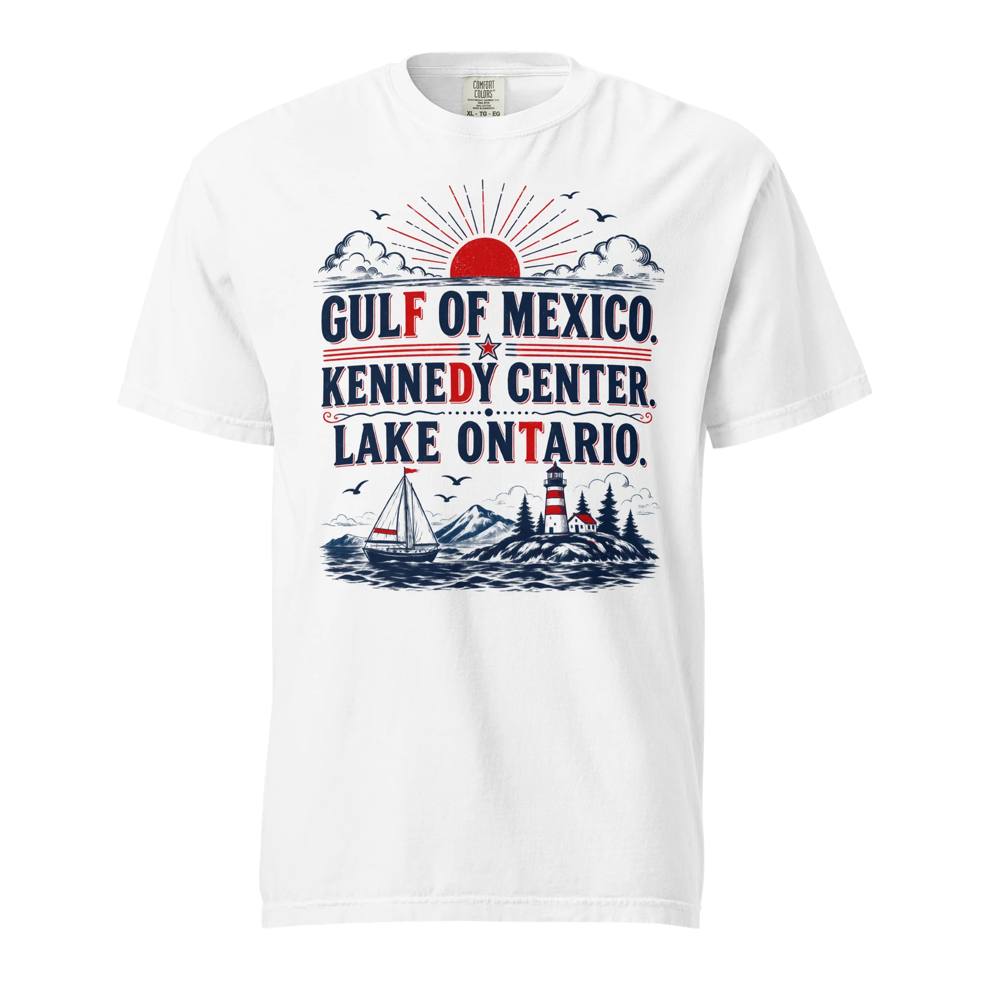 Gulf of Mexico Vintage Nautical Graphic product image (21)