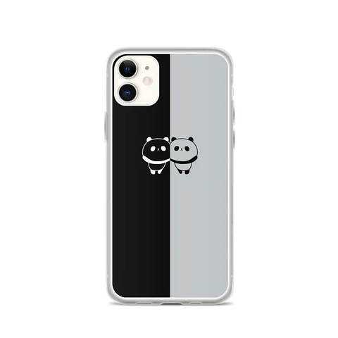 PANDAZ PHONE CASE (Black And Grey) product image (1)