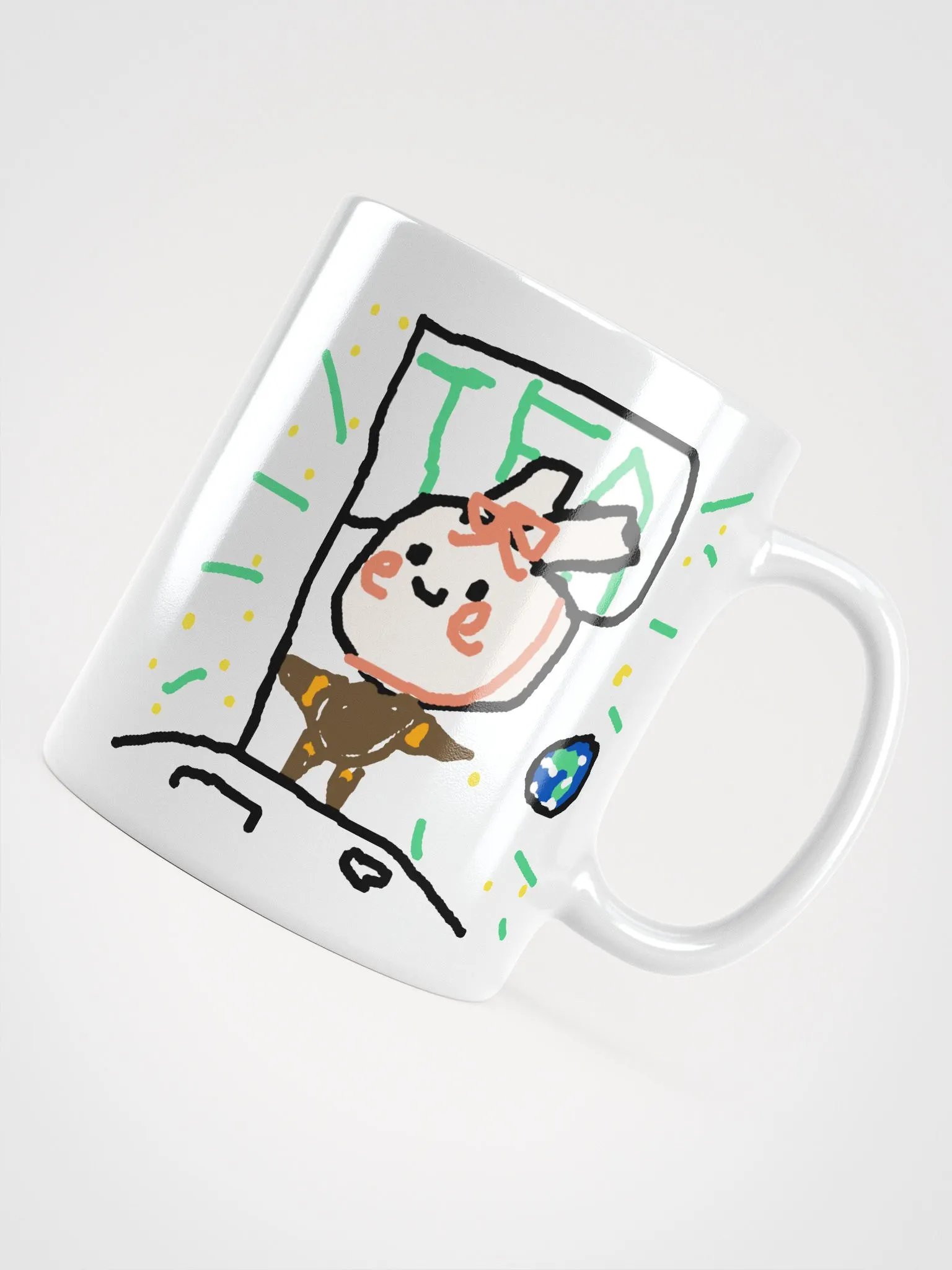 Pu Tea & Crime Mug product image (4)