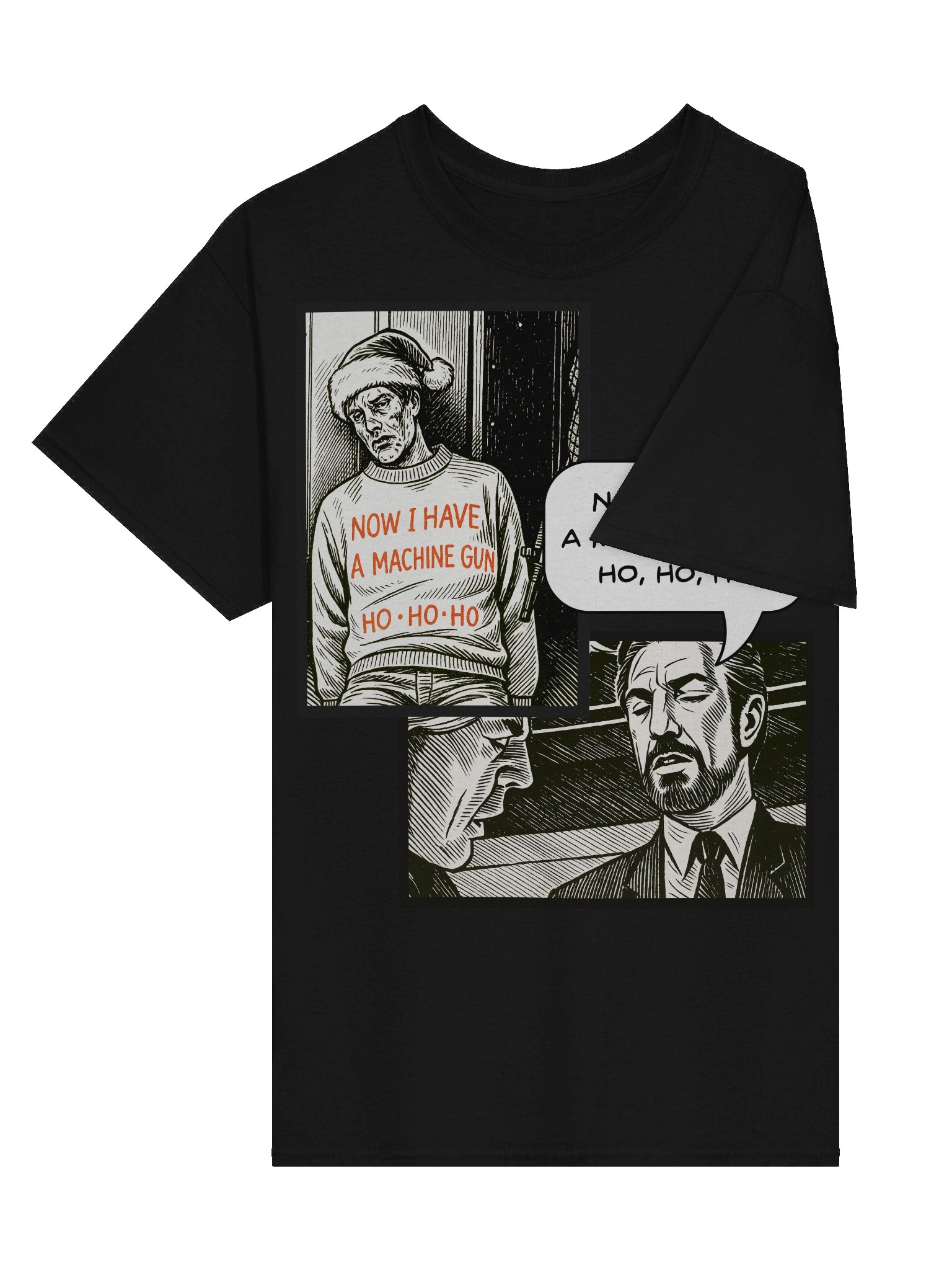 Die Hard inspired Now I Have A Machine Gun Scene Tee product image (27)