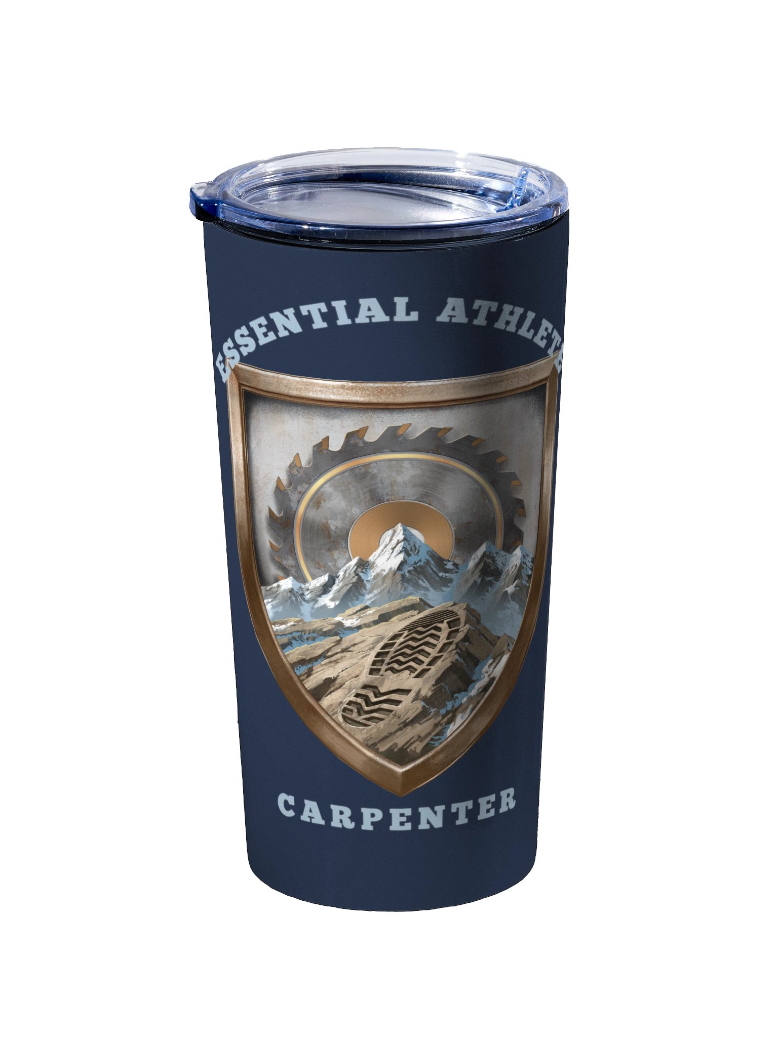 Shield Series: Carpenter Edition (Navy) Tumbler product image (2)