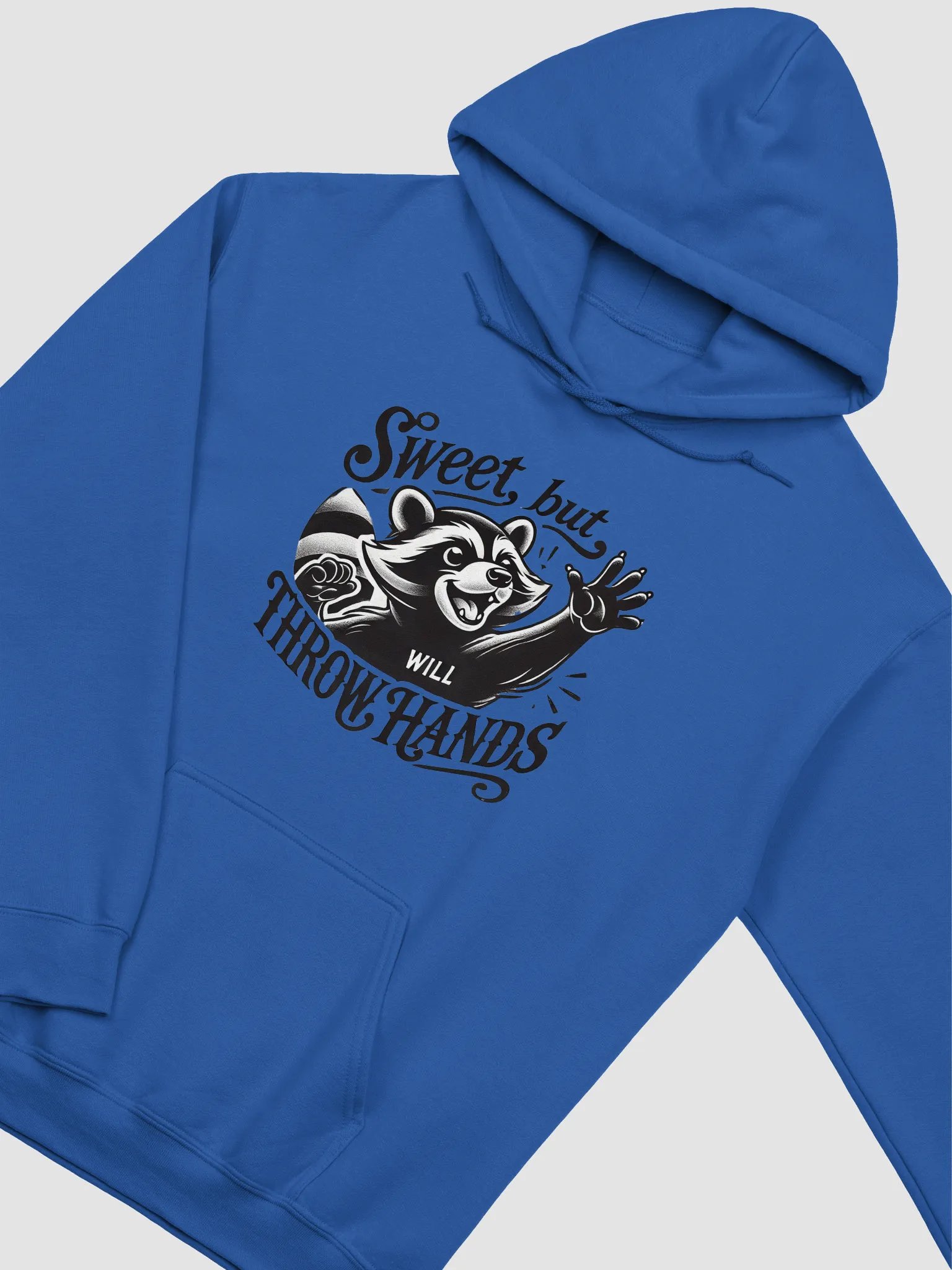Sweet But Will Throw Hands Hoodie product image (3)