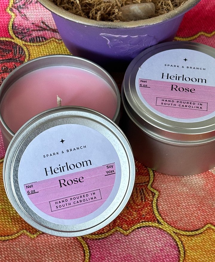 🌹 Heirloom Rose Candle product image (1)
