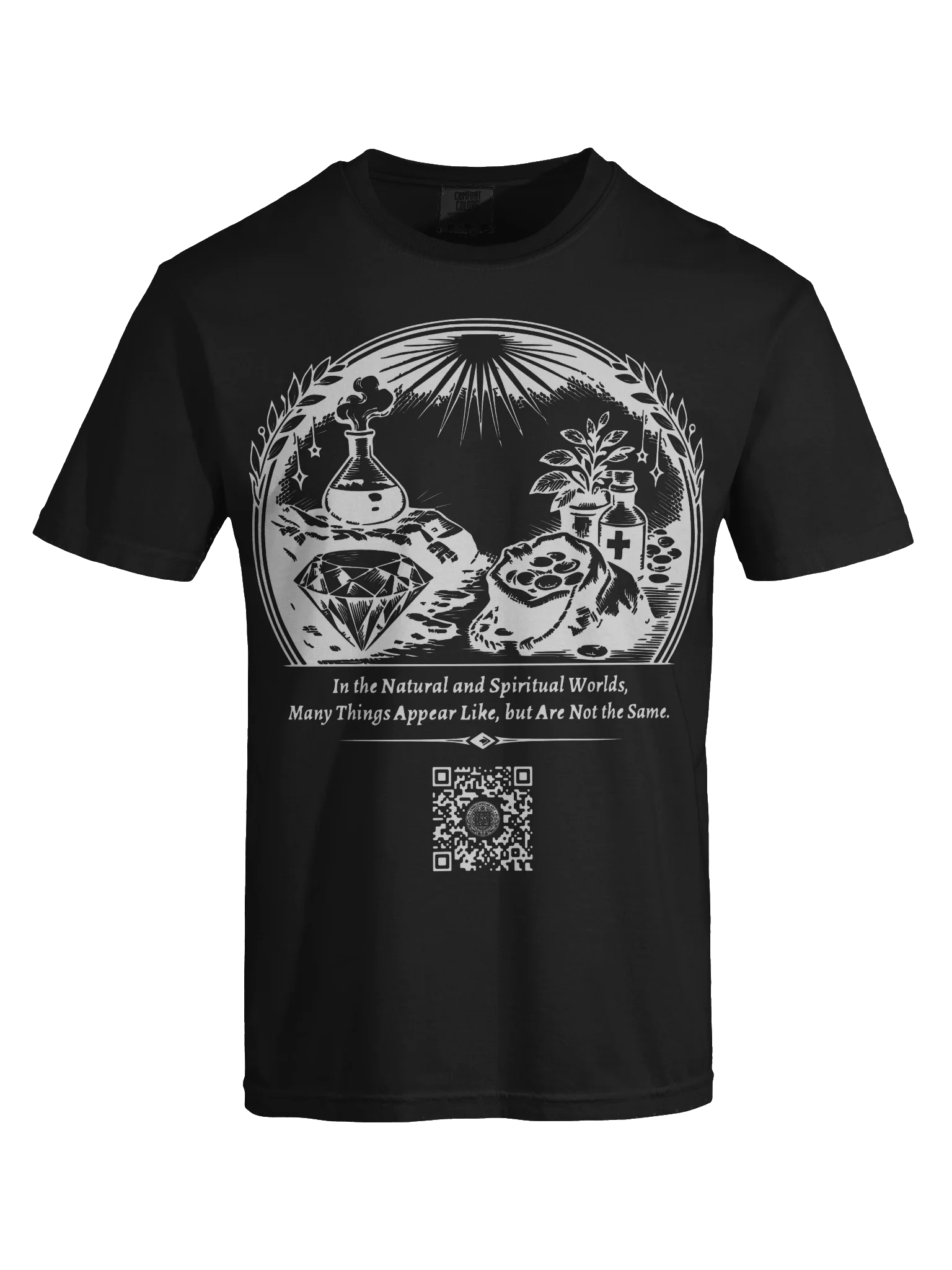 Mimicked but Unmatched (White on Black/Color) product image (7)