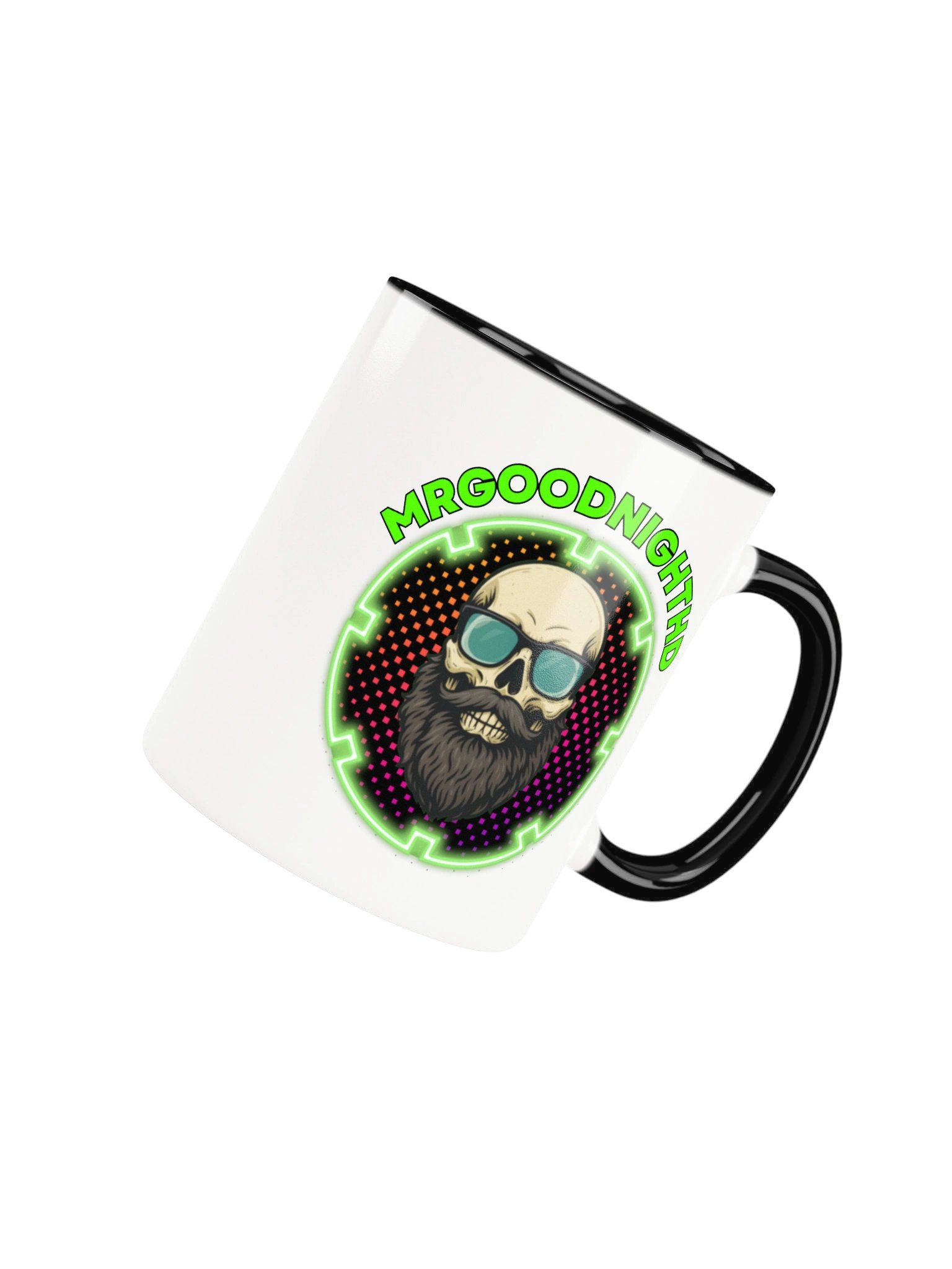 Official MRGOODNIGHTHD Skull Logo Ceramic Coffee Mug (Mixed) product image (8)