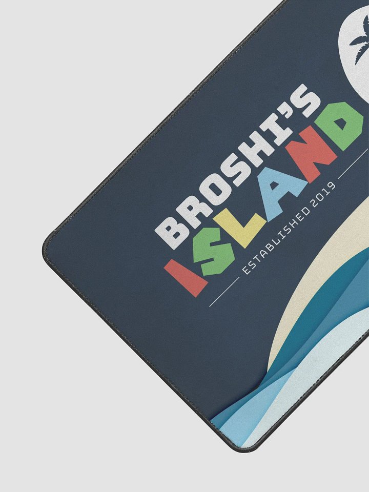 Broshi's Island Deskmat 12x22 Inches product image (1)