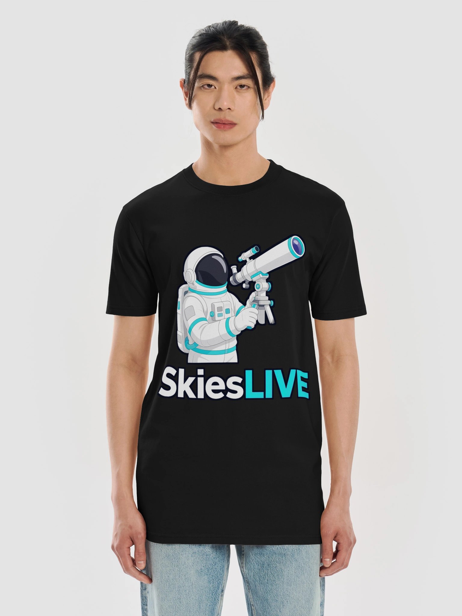 SkiesLIVE Astronaut Premium Heavyweight Tee product image (26)