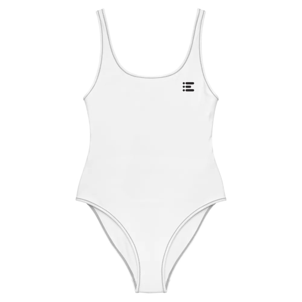 All-Over Print One-Piece Swimsuit w/ Left Logo product image (5)