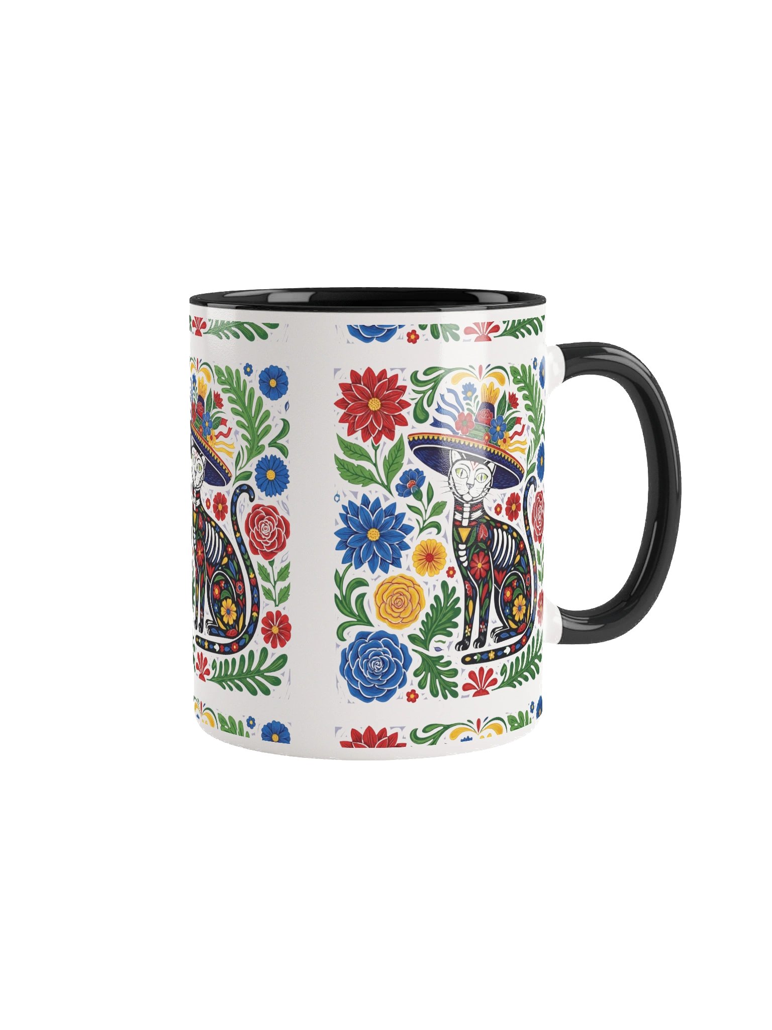 Fiesta Feline Ceramic Mug product image (1)