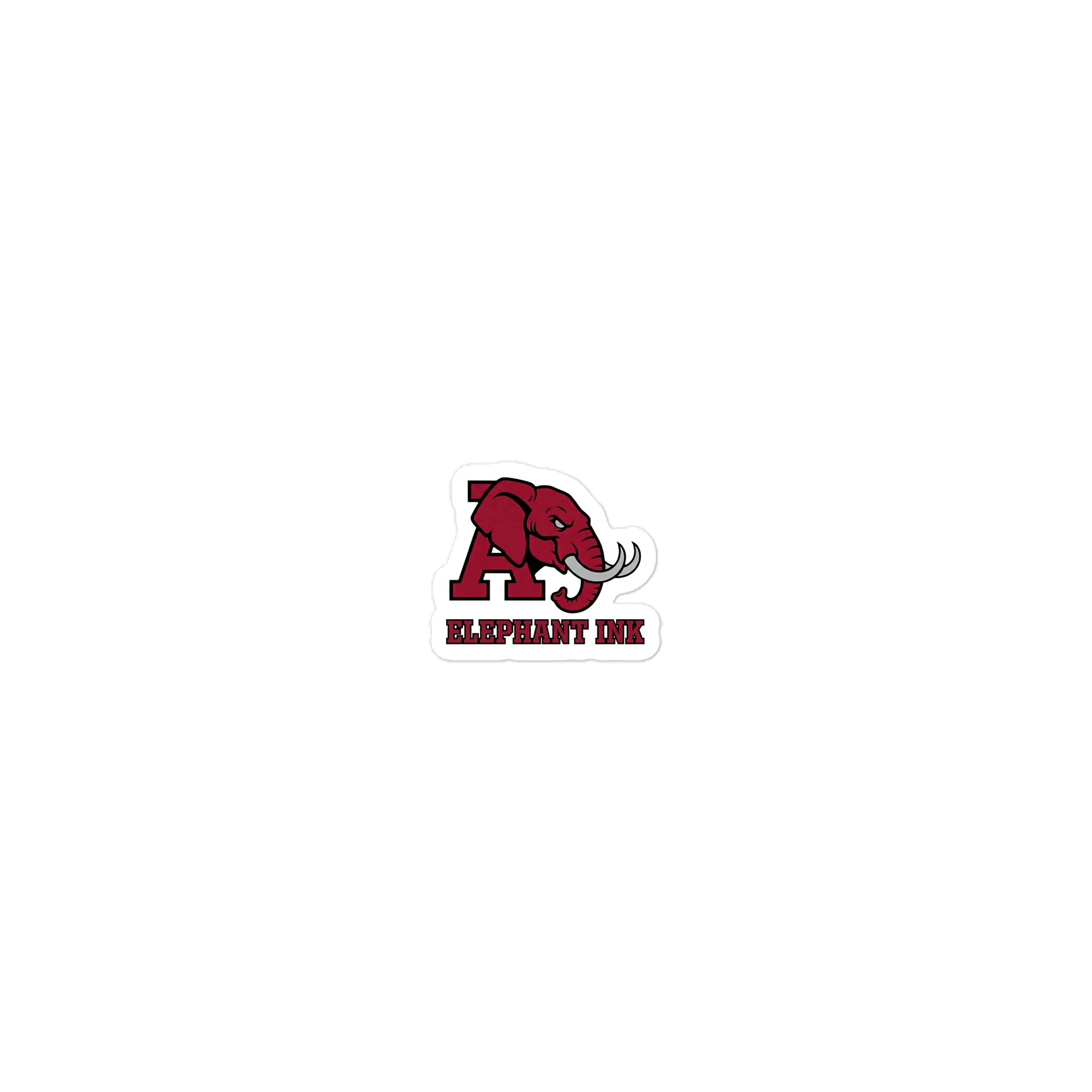 Elephant Ink Emblem Die‑Cut Sticker product image (1)