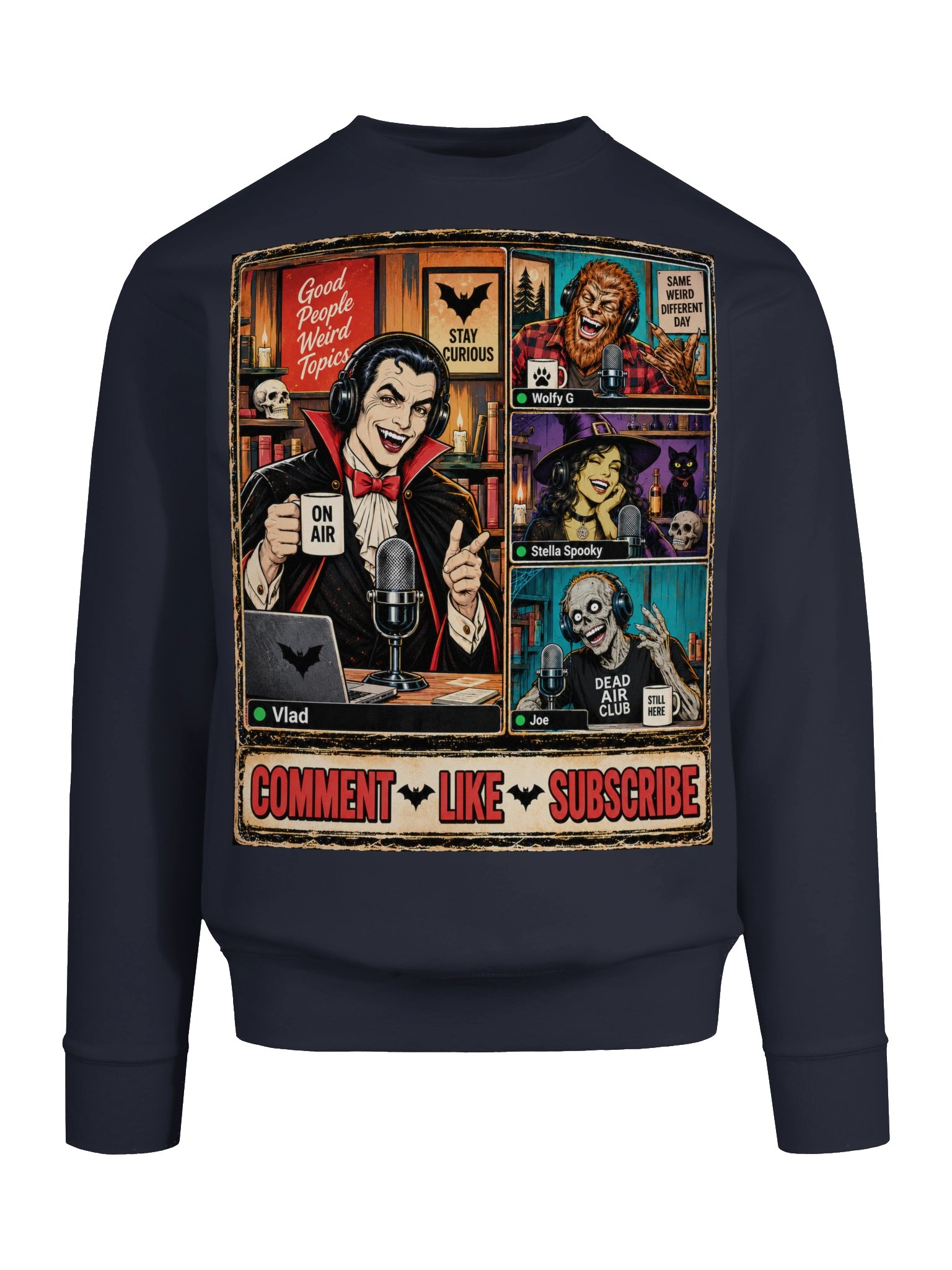 Good People, Weird Topics Sweatshirt product image (5)