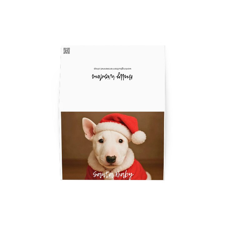Bull Terrier - Santa Baby product image (4)