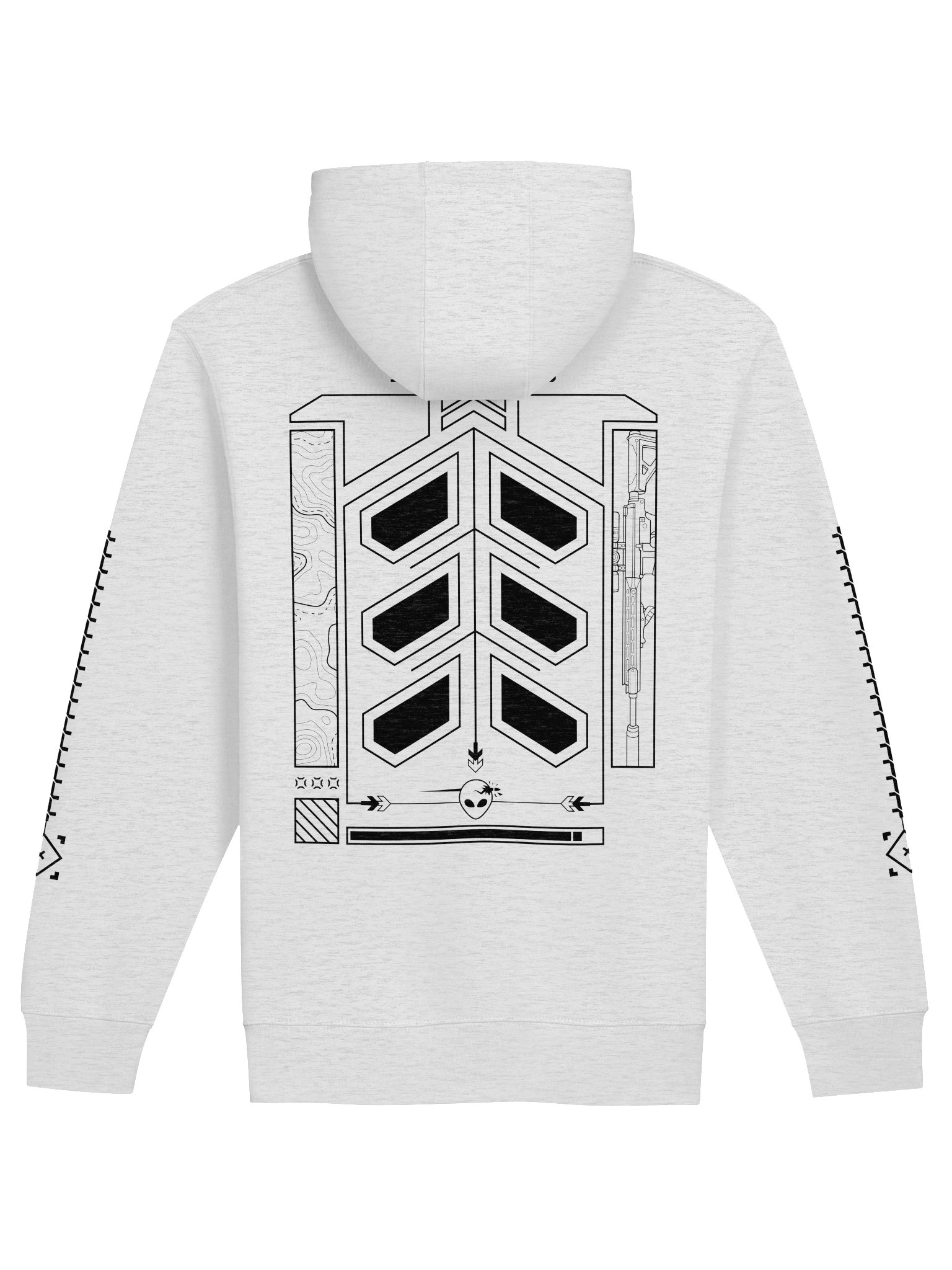 Black SR25 Loadout Spec Zip Hoodie product image (2)