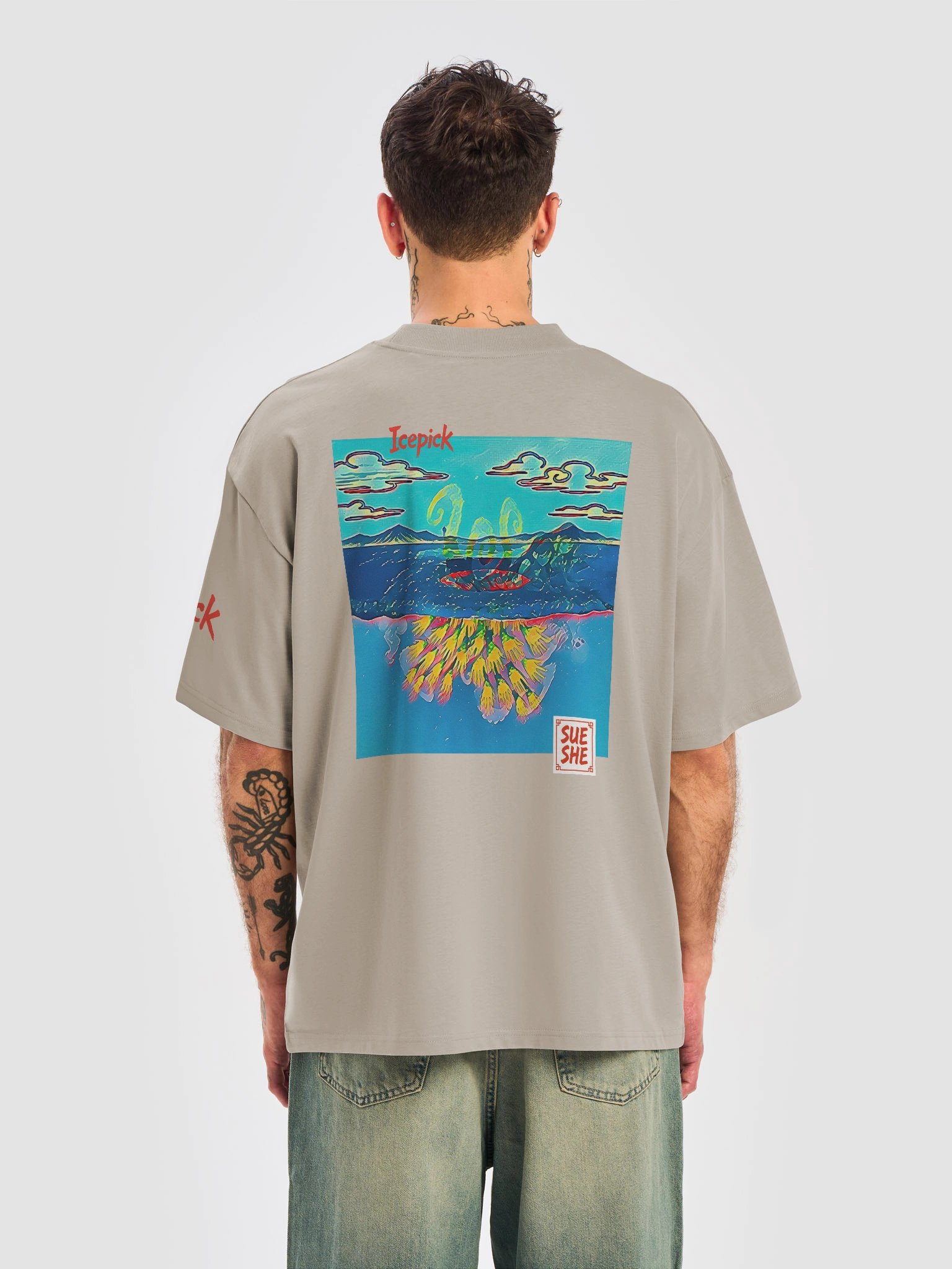 'Icepick' Oversized T product image (30)