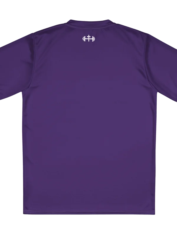 His House Mens Performance V-Neck T-Shirt - Purple product image (6)