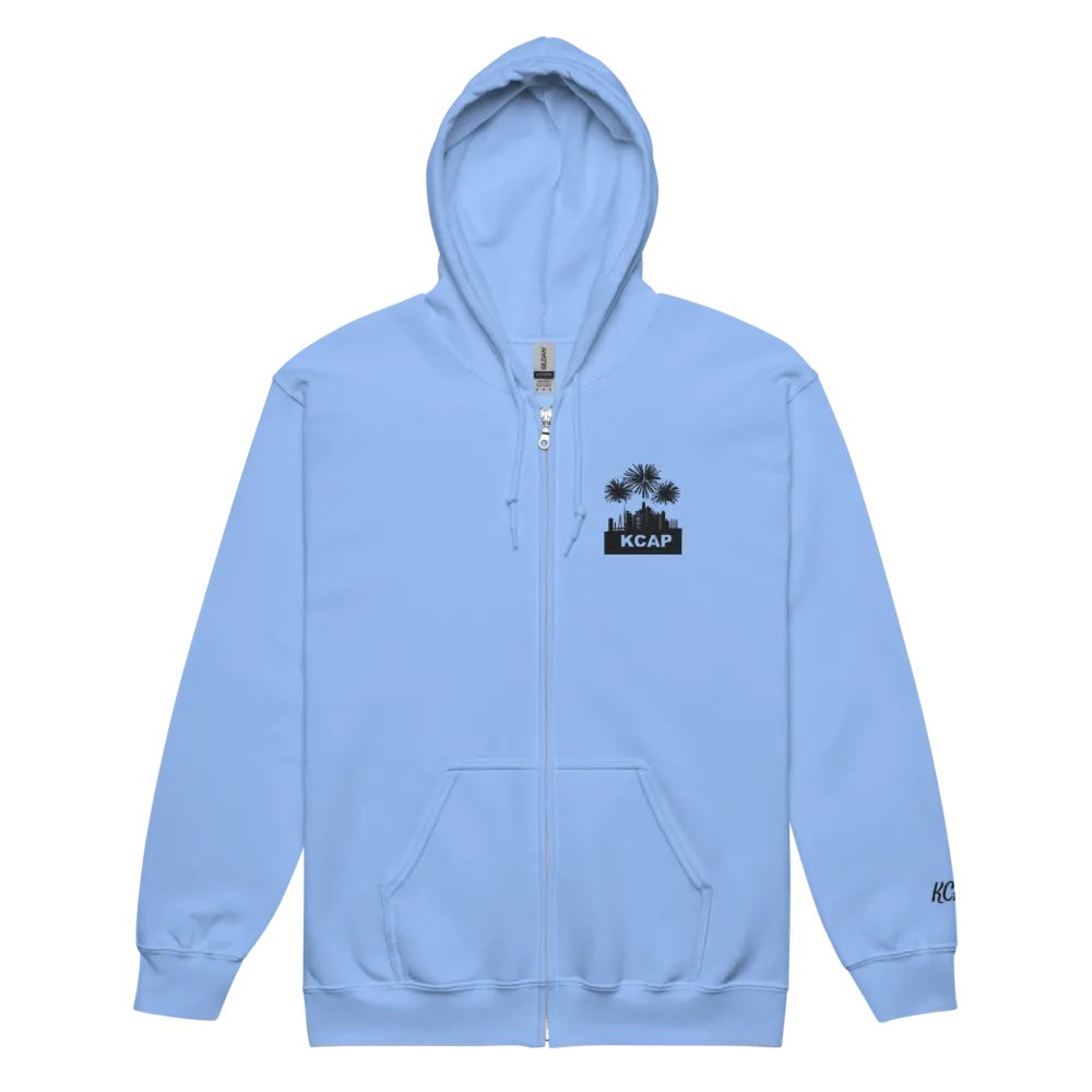 Zip Up Hoodie - Black Logo product image (9)