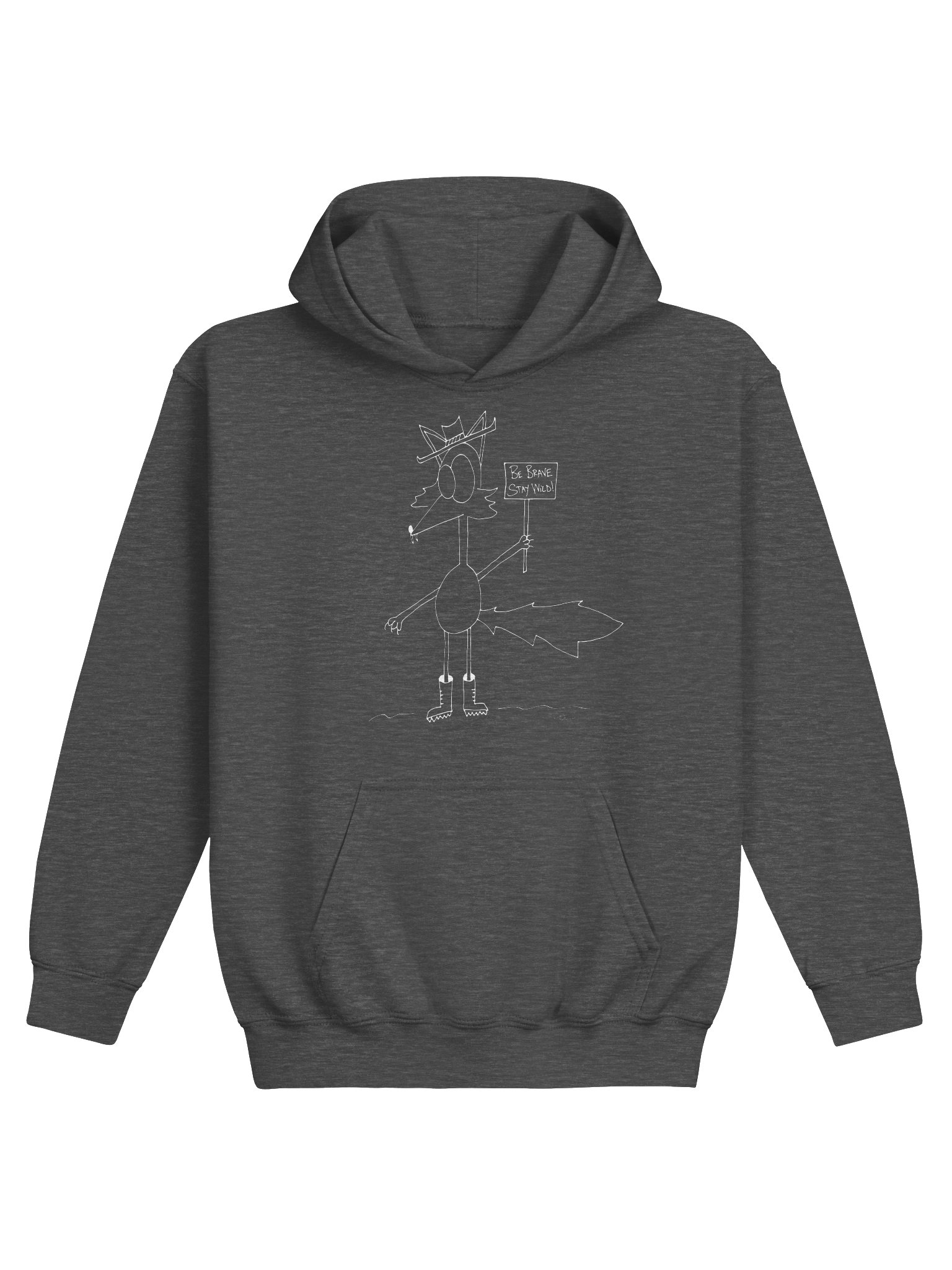 Coyote's Sketchbook - Coyote - Youth Hoodie product image (5)