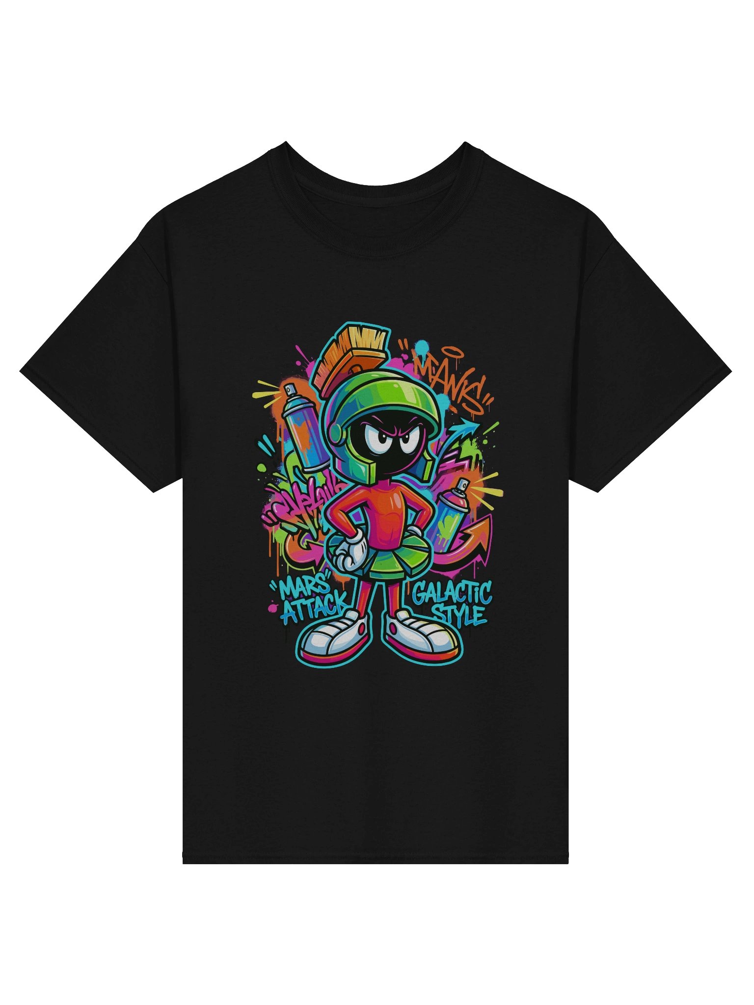 Marvin graffiti t-shirt product image (2)