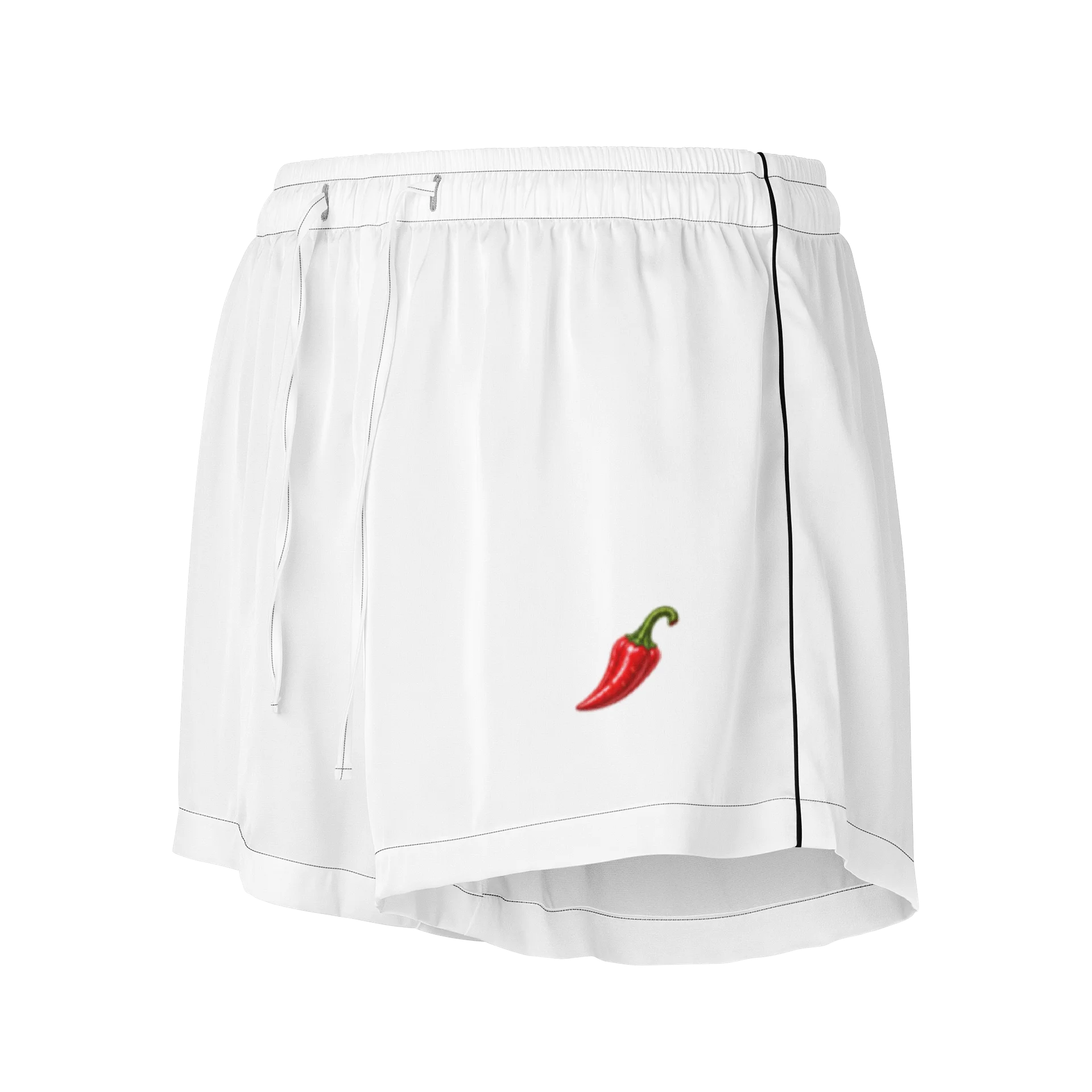 Spicy Red Chili Pajama Shorts product image (1)