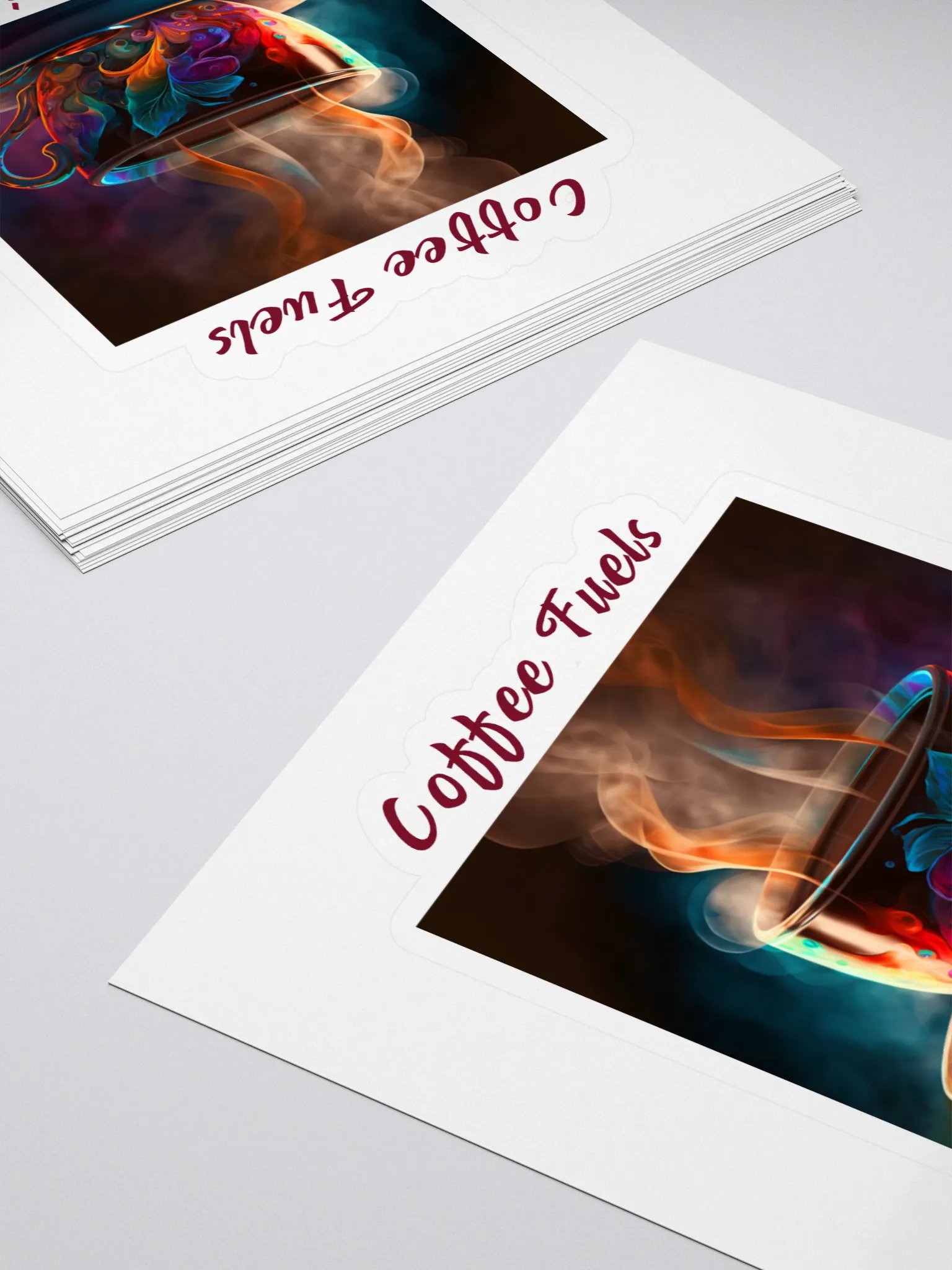 Whimsical Coffee Fuels Sticker product image (4)