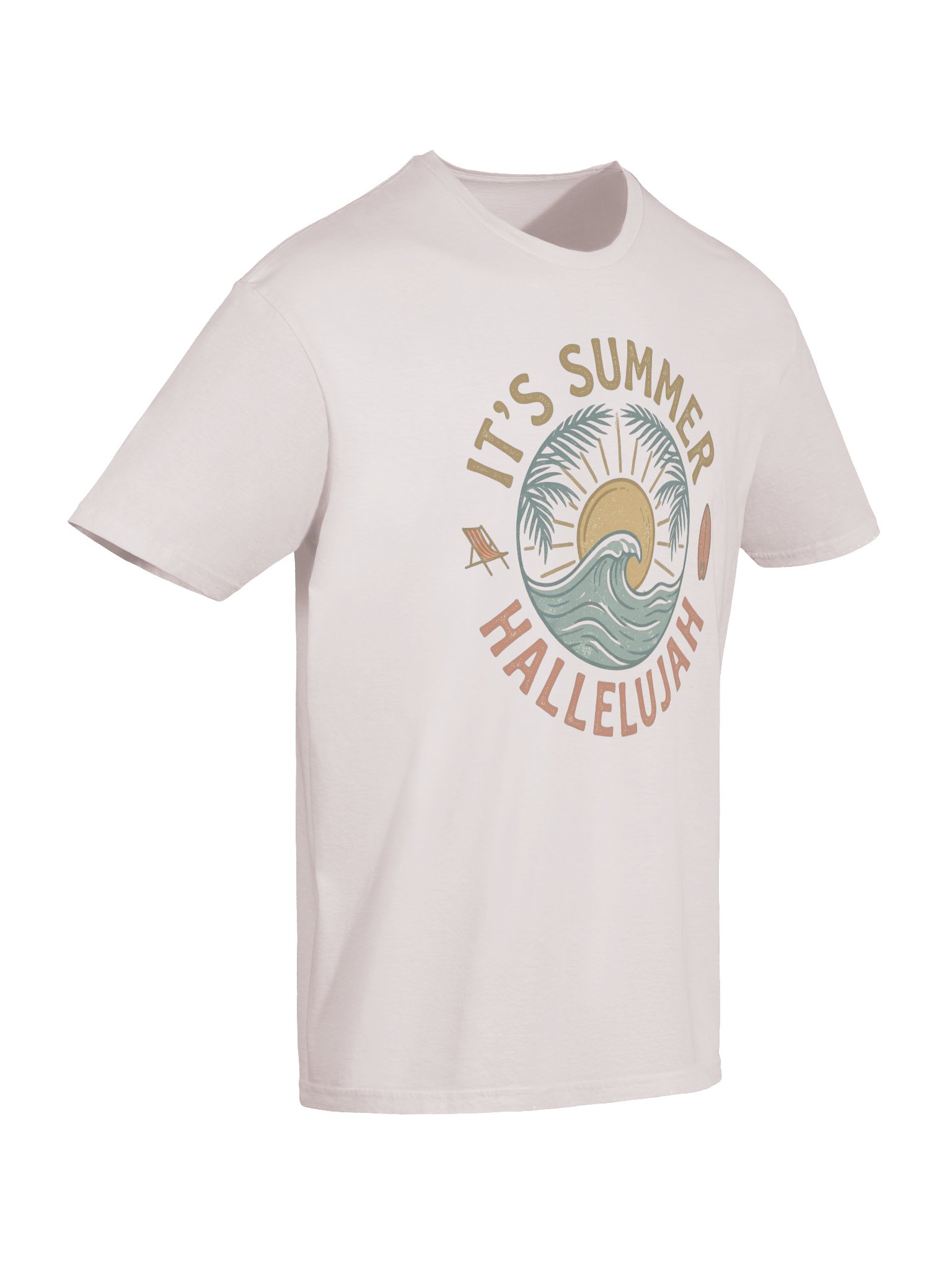 It's (Still) Summer Hallelujah Tee | Summer T-Shirt product image (96)