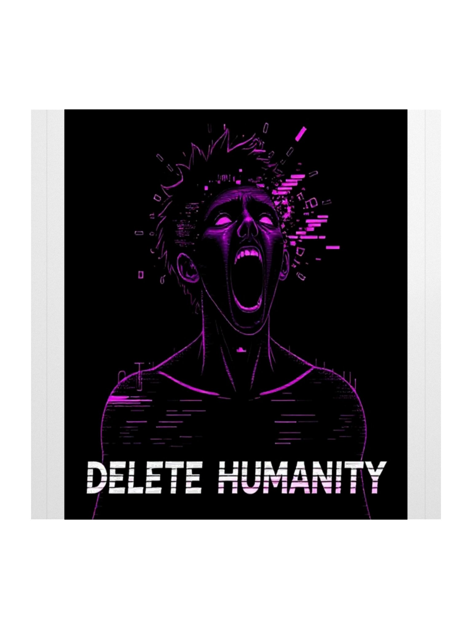 Delete Humanity Stickers 1 product image (1)