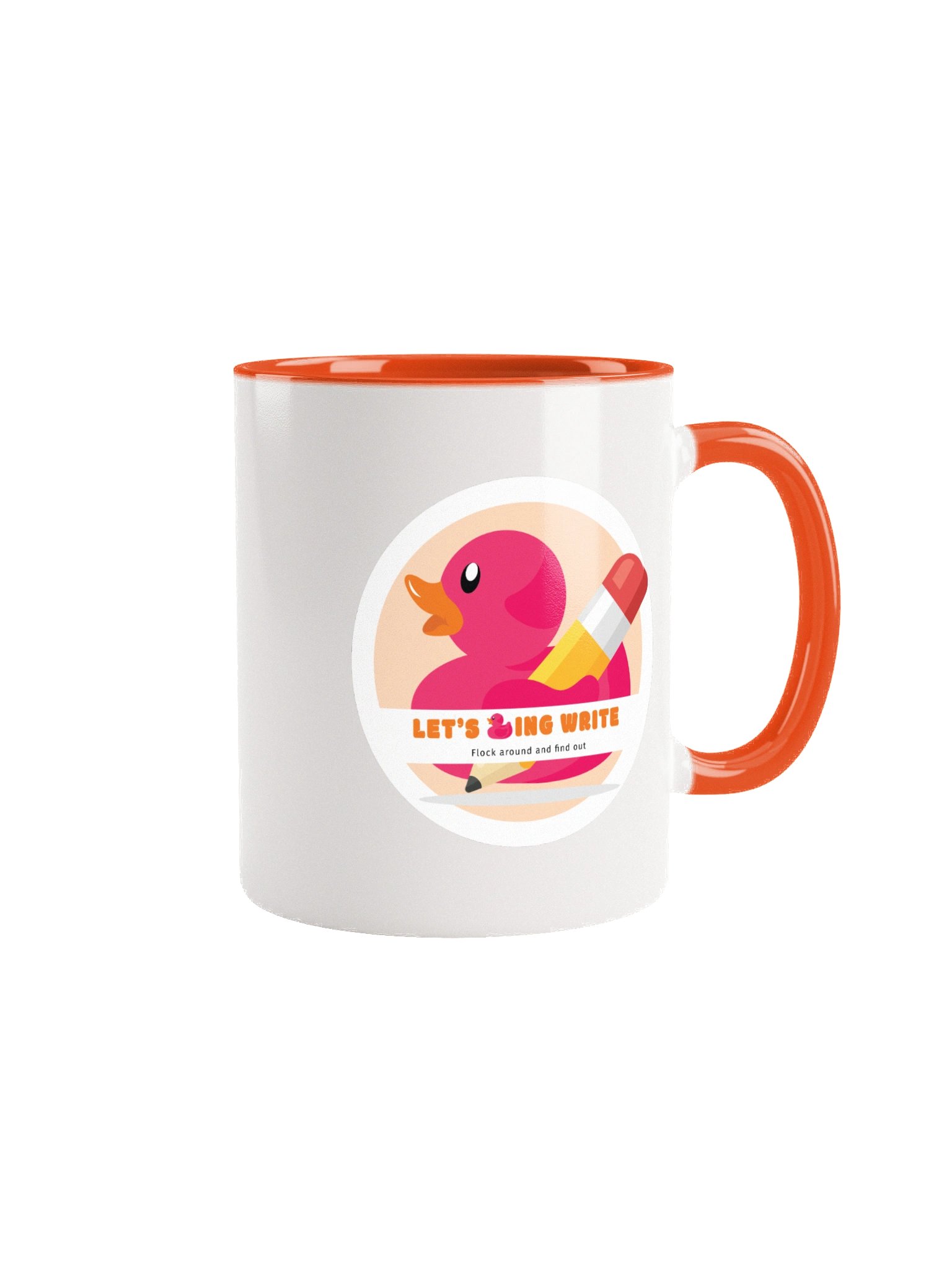 LDW Logo Orange Mug product image (1)