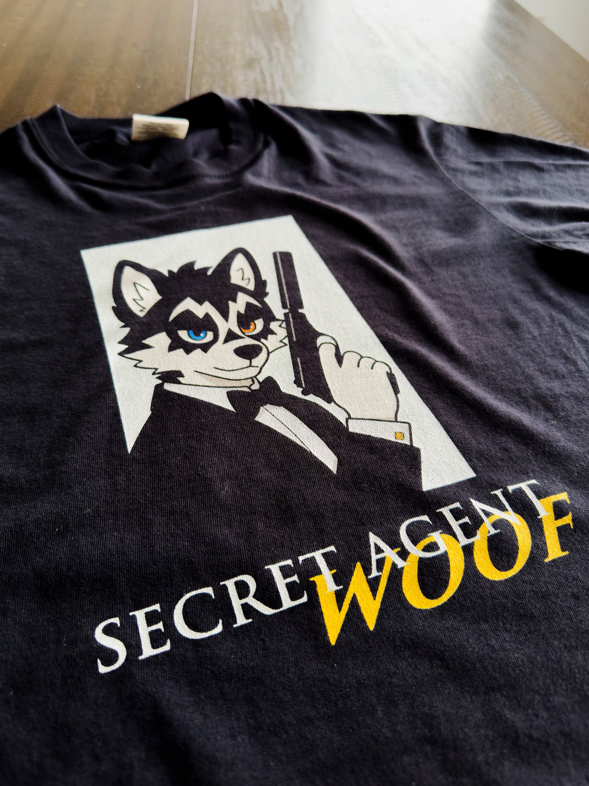 SECRET AGENT WOOF SHIRT product image (3)