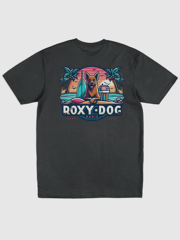 Roxy Dog Radio Beach Dog Custom T-Shirt product image (12)