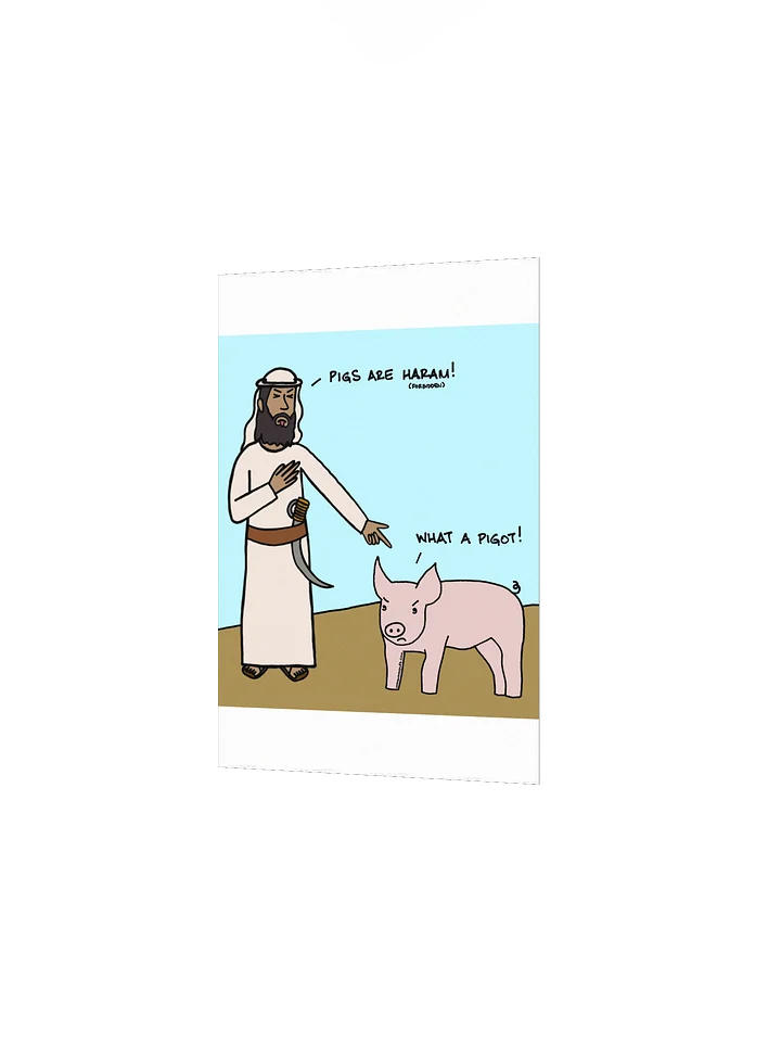 Pigs are Haram. Pigot! Poster product image (2)