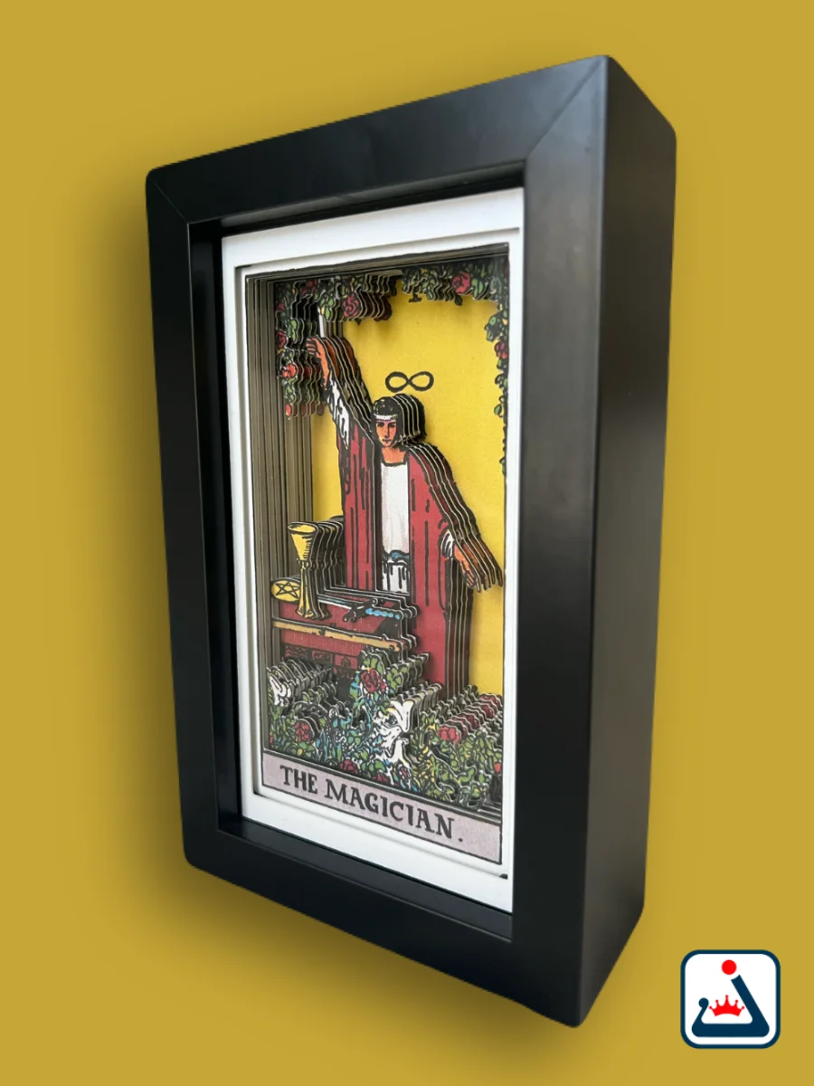 The Magician – 3D Tarot Shadow Box Art product image (3)