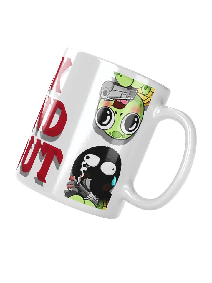 WOMBLE'S F AROUND WHITE MUG product image (6)