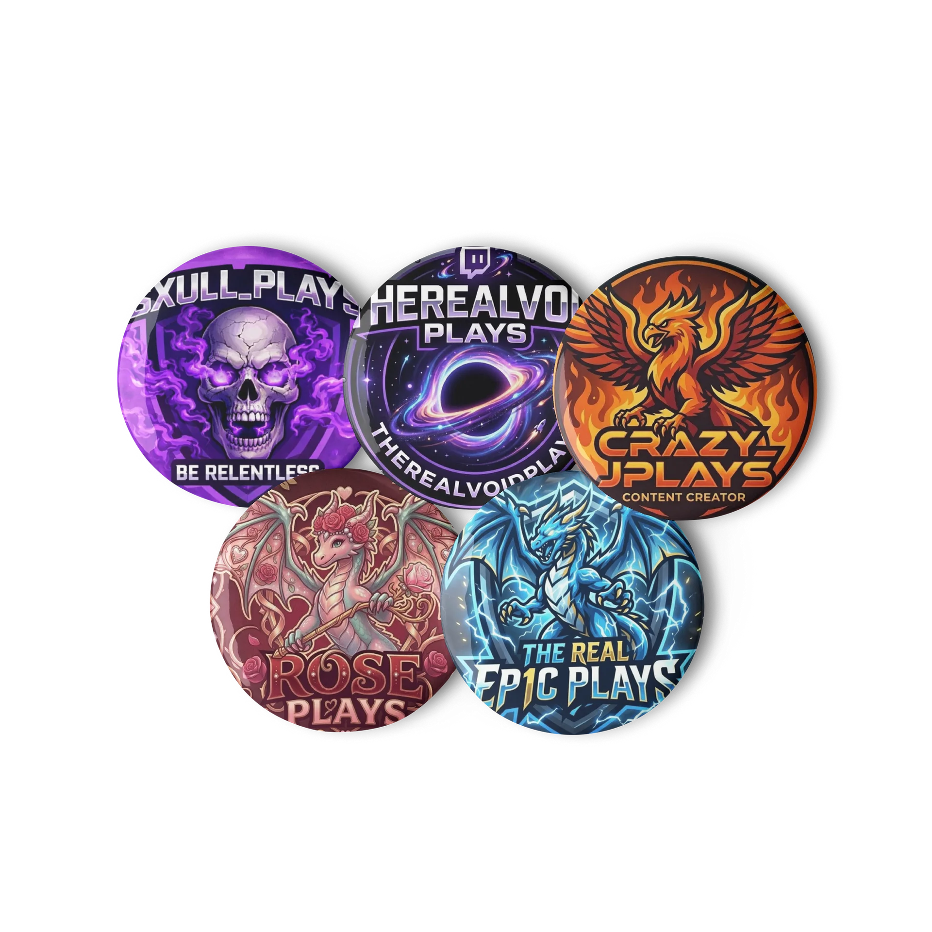 PLAYS FAM “Legends Circle” Collector Pin Set product image (3)