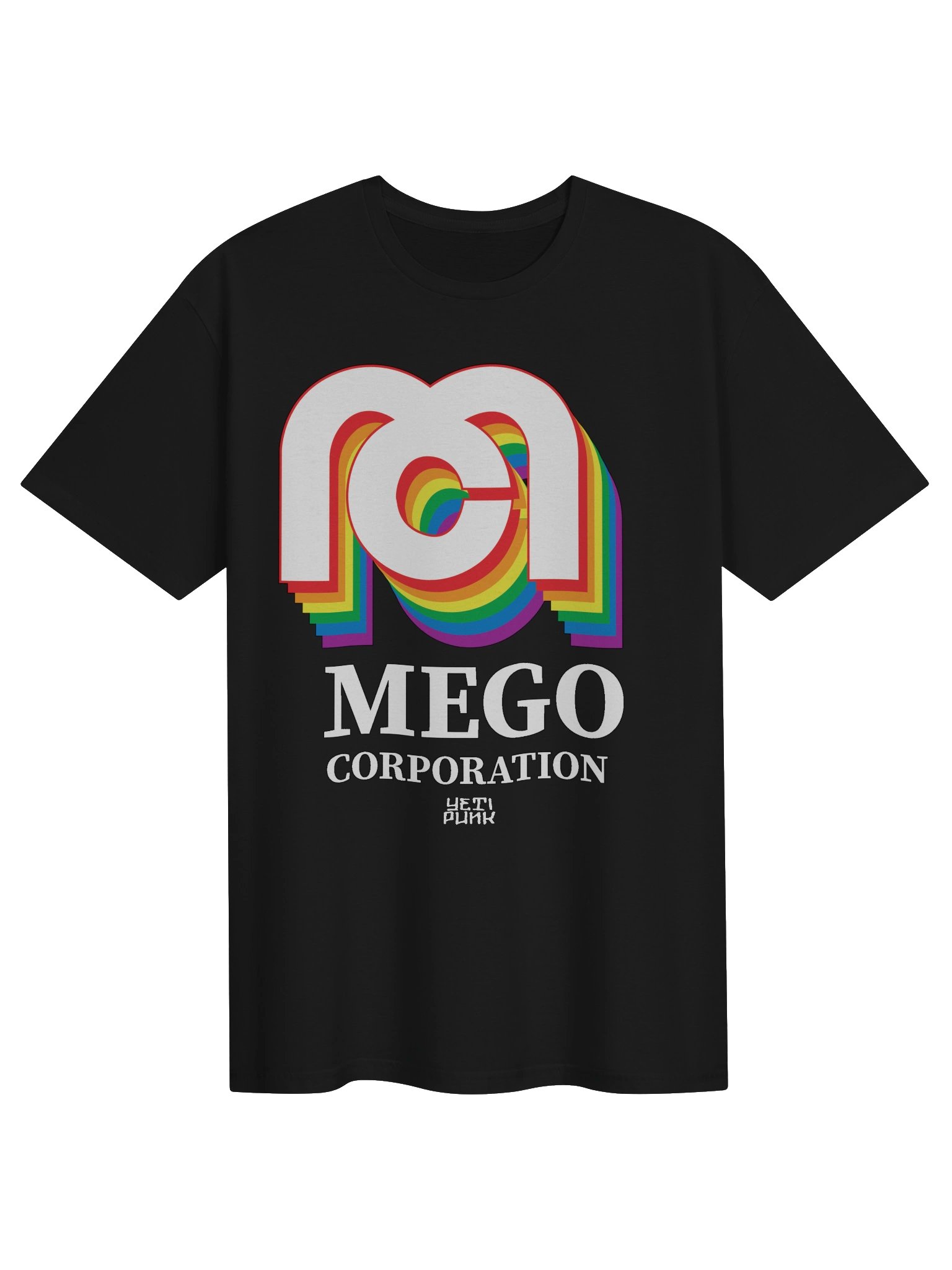 Mego Rainbow logo Unisex Shirt product image (1)