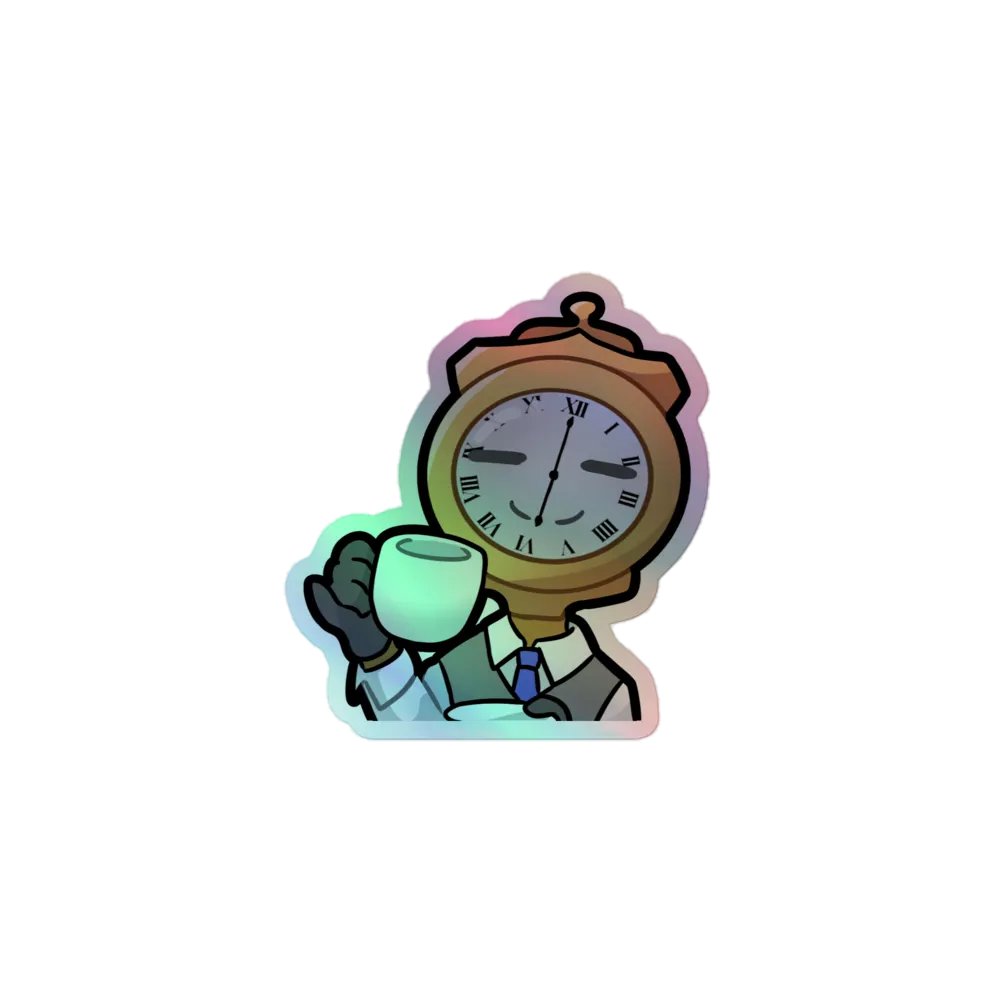 TimeTea Holo Sticker product image (1)