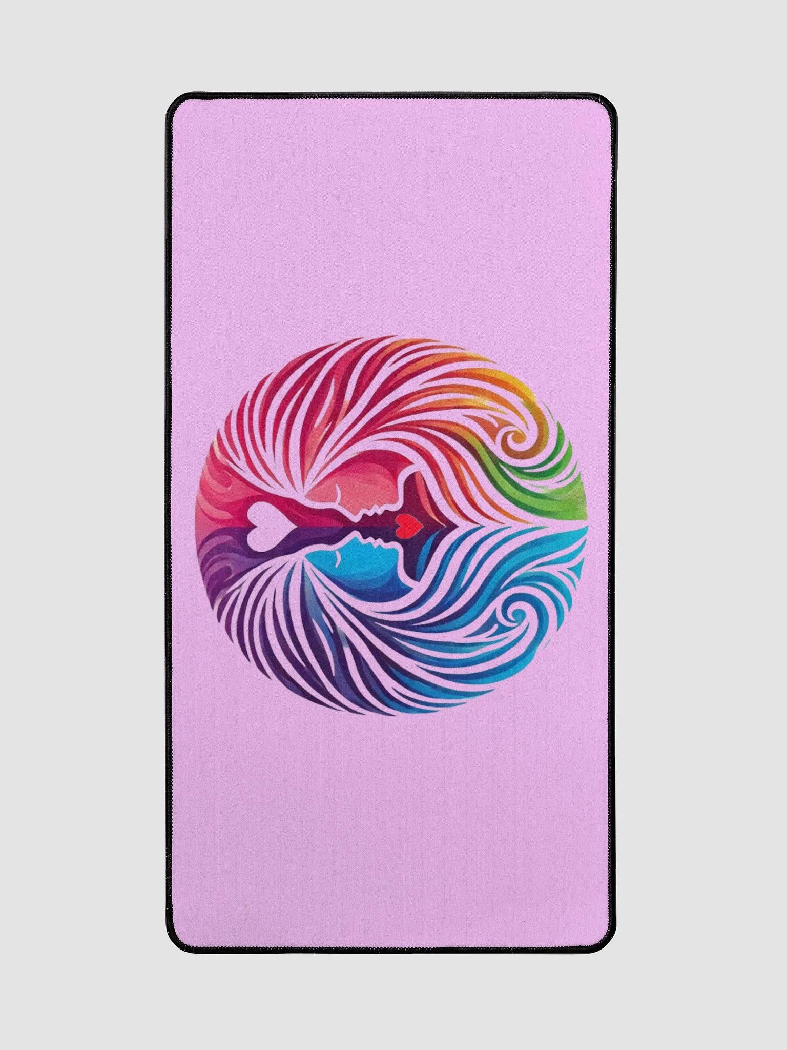 Symmetric Faces Desk Mat product image (3)