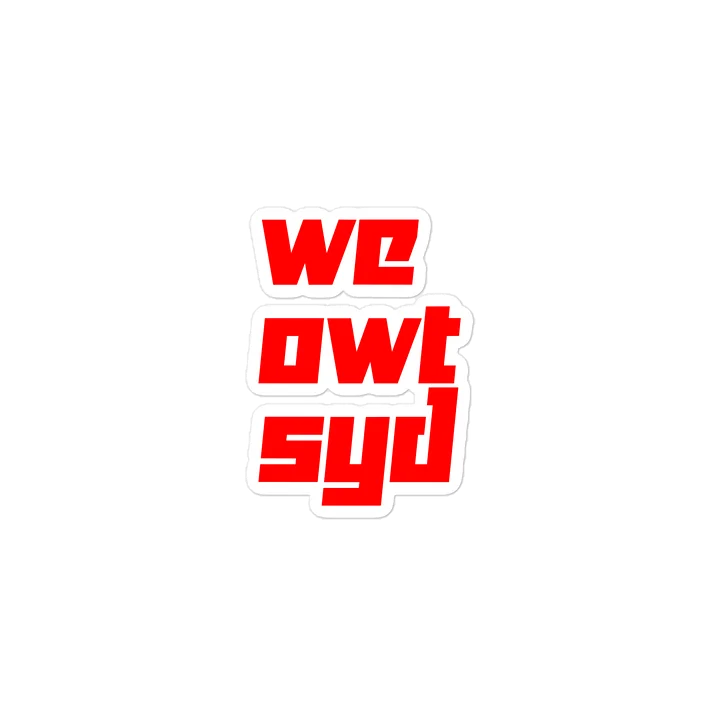 WeOwtsyd Sticker 2 product image (1)