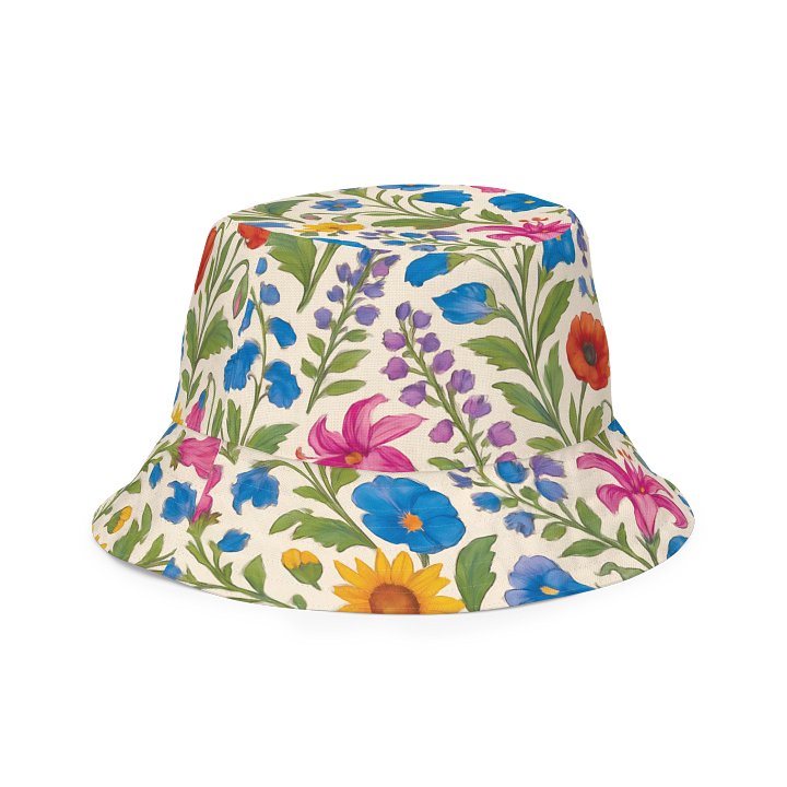 Medieval Floral Reversible Bucket Hat for Women product image (2)