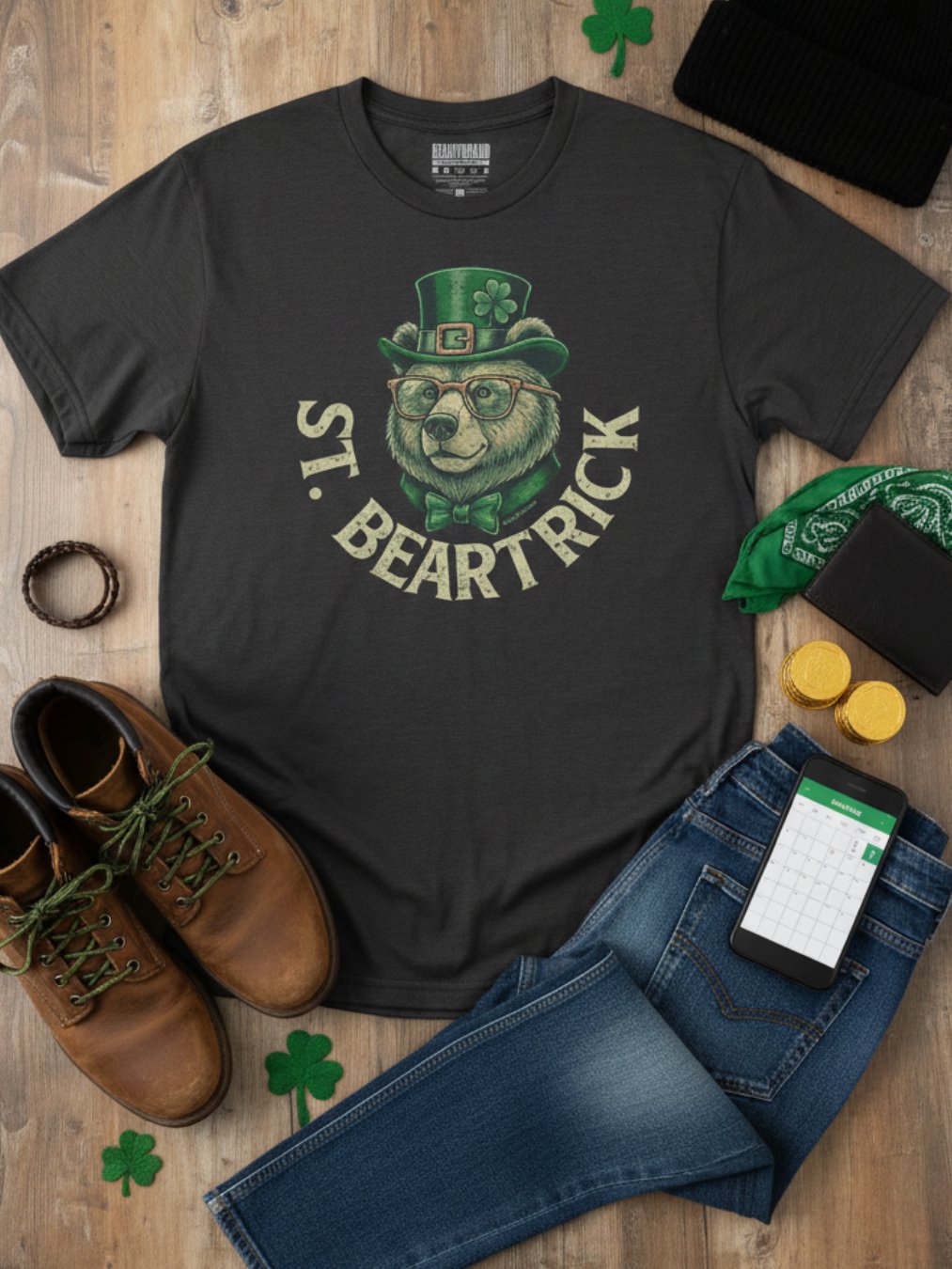 St. Beartrick T-Shirt product image (3)