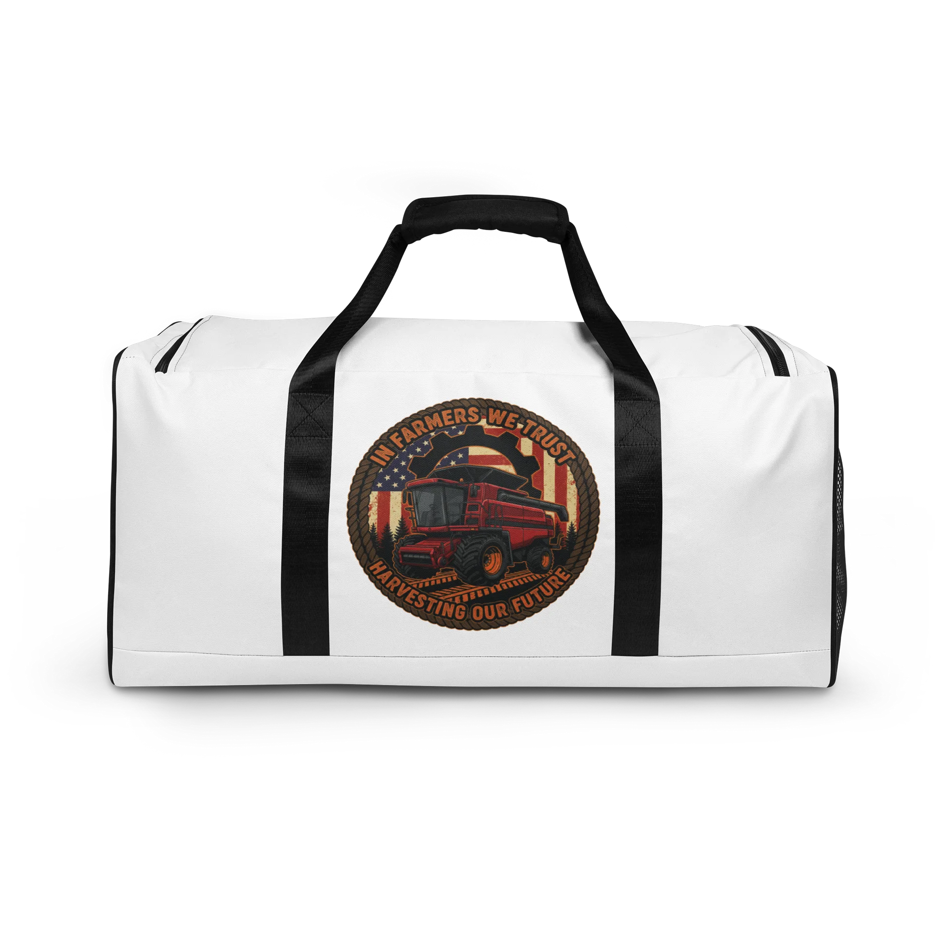 In Farmers We Trust All-Over Duffle Bag product image (9)