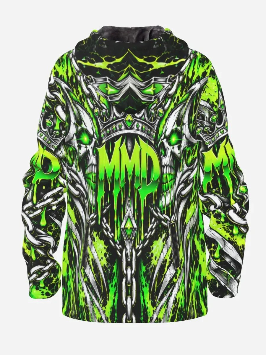 MMD Extreme Graphic Men’s Thick Fleece Zip-Up Hoodie product image (2)