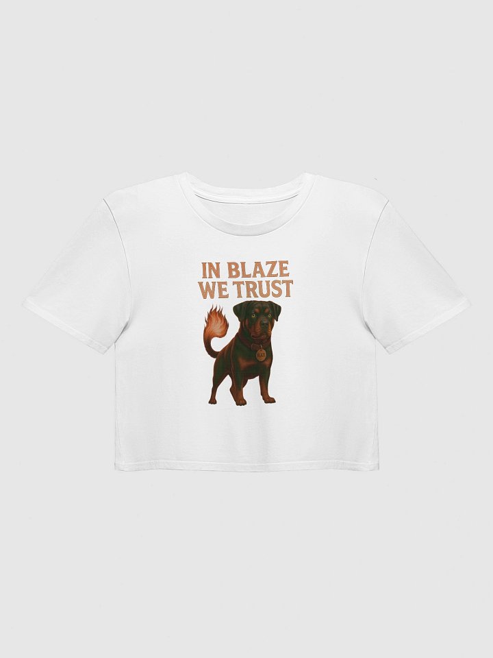 In Blaze We Trust- Crop Top product image (2)